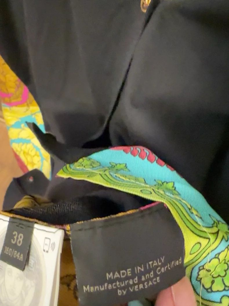 Versace Versace Silk color-blocked cardigan Size M / US 6-8 / IT 42-44 - 7 Thumbnail