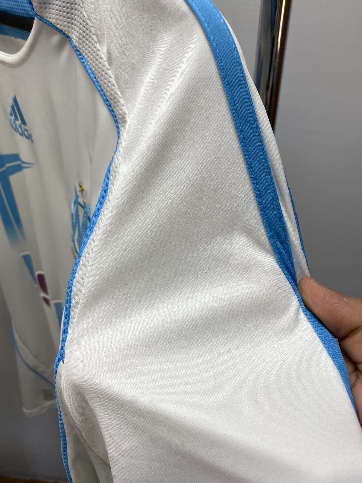 Adidas × Vintage Nasri #22 Olympique Marseille 2007 2008 Soccer Jersey Size US XXL / EU 58 / 5 - 13 Thumbnail