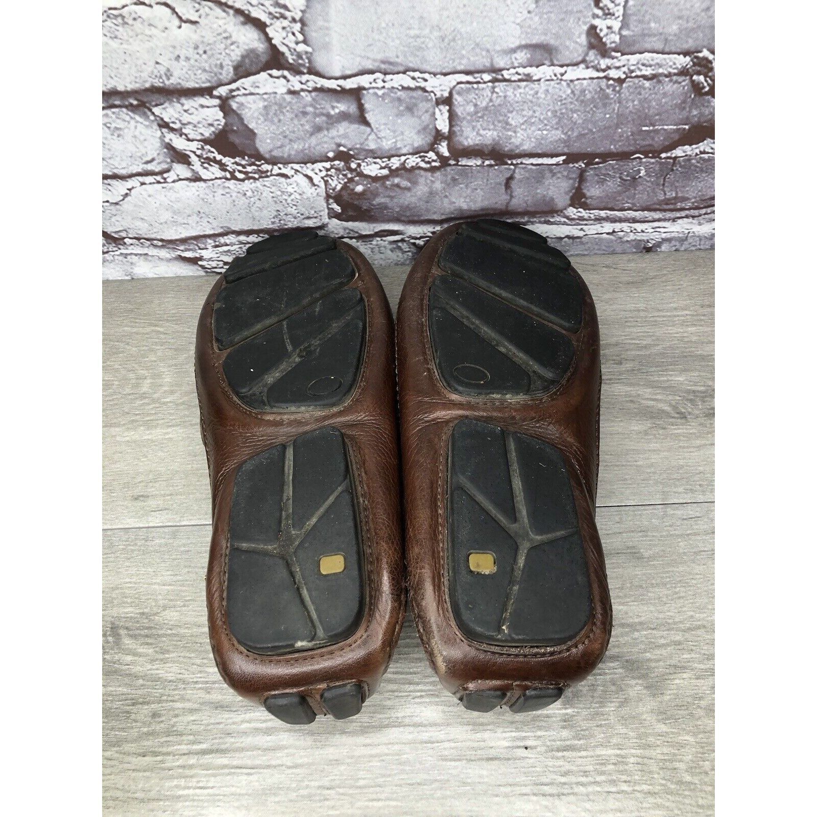 Mercanti Fiorentini Mercanti Fiorentini Relax Brown Leather Driving Penny Loafer Size US 13 / EU 46 - 18 Thumbnail