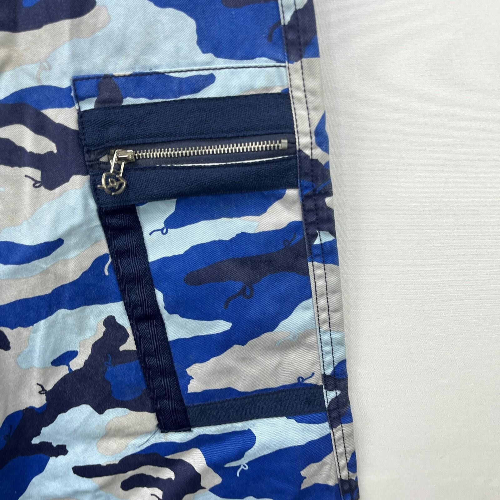 Rocawear Vintage Y2K Rocawear Blue Camo Baggy Pants Skater Waist 30 Size US 30 / EU 46 - 11 Thumbnail