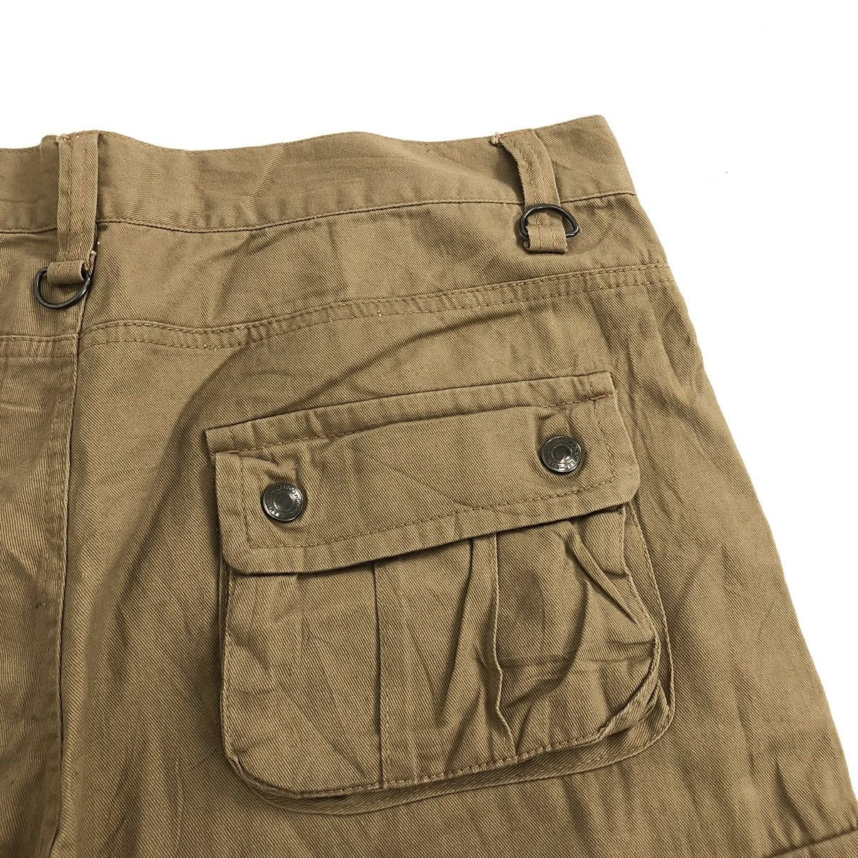If Six Was Nine × Japanese Brand × LOWBOX Vintage Y2K Lowbox Bondage Double Knee Cargo Pants Size US 34 / EU 50 - 15 Thumbnail