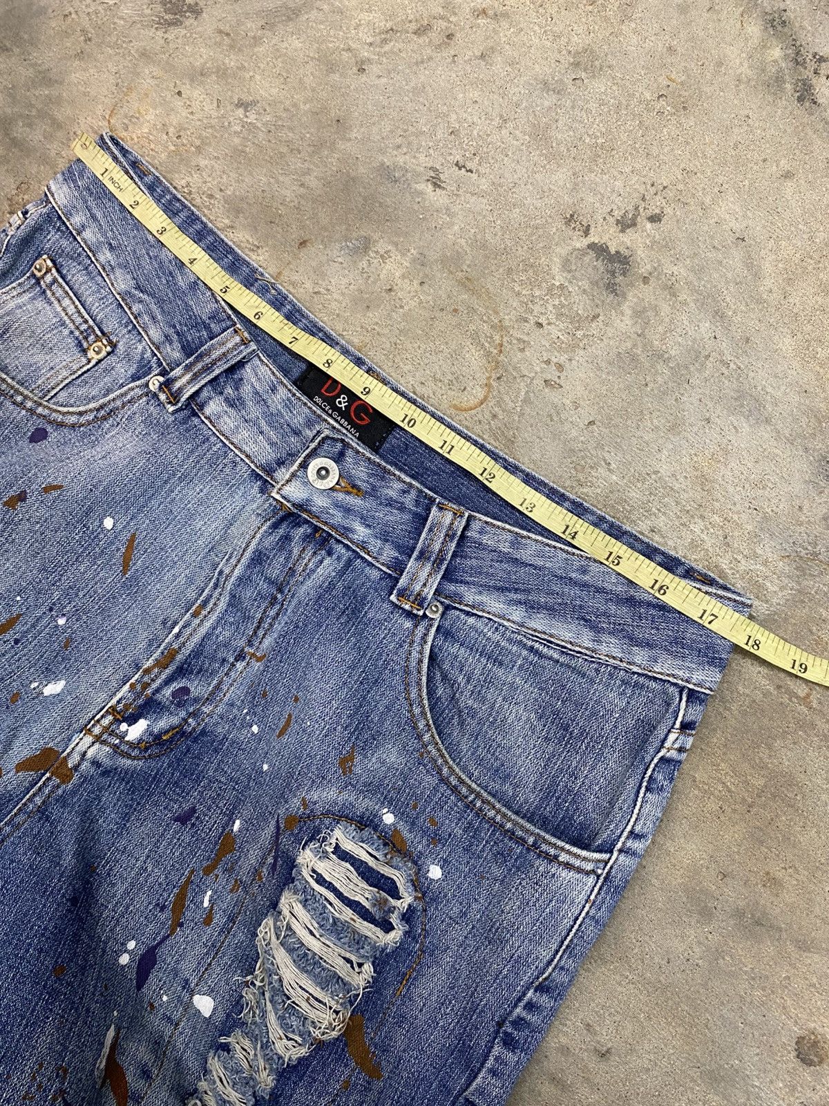 Dolce & Gabbana × Jean Splater distressed dolcegabbana archive pant Size US 35 - 12 Thumbnail