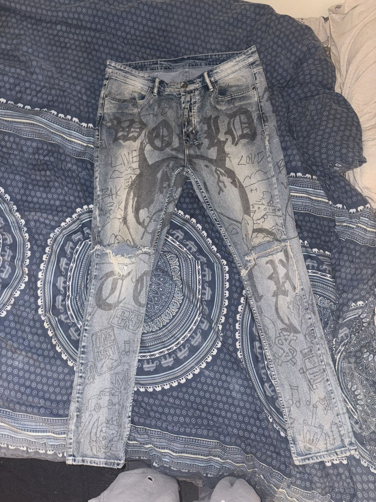 Ksubi World Tour Van Winkle Ksubi Jeans Size US 38 / EU 54 - 1 Thumbnail