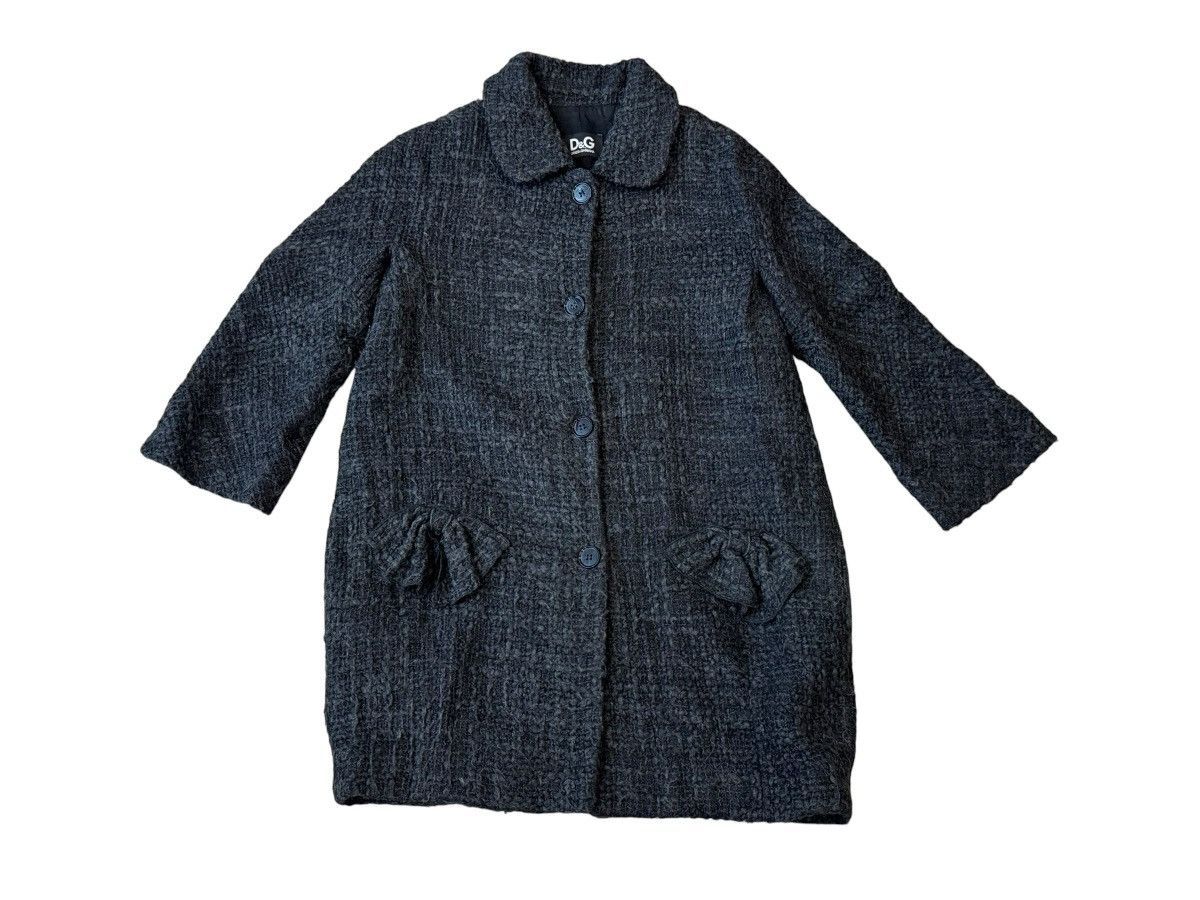 Dolce & Gabbana Dolce & Gabbana D&G Wool Button Bow Ladies Coat 44 Medium Size M / US 6-8 / IT 42-44 - 5 Thumbnail
