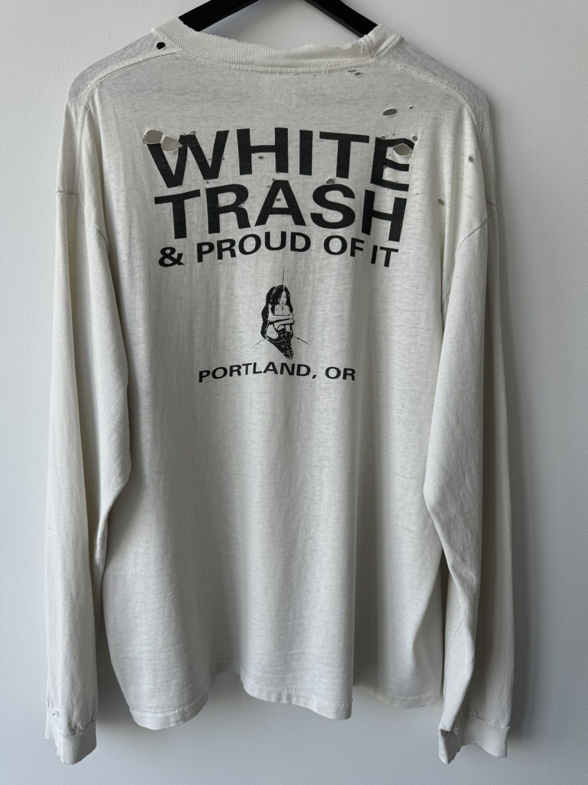 Vintage VINTAGE 90s THRASHED FADED EVERCLEAR LONGSLEEVE SHIRT RARE Size US XL / EU 56 / 4 - 5 Thumbnail