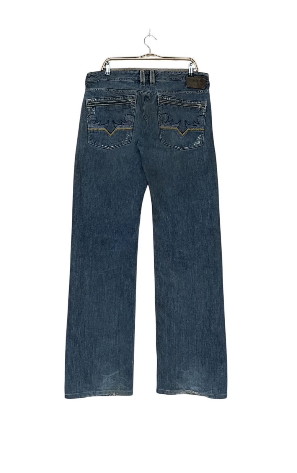 Diesel × Vintage Vintage Brand Diesel Jeans 2000s Size US 34 / EU 50 - 2 Thumbnail