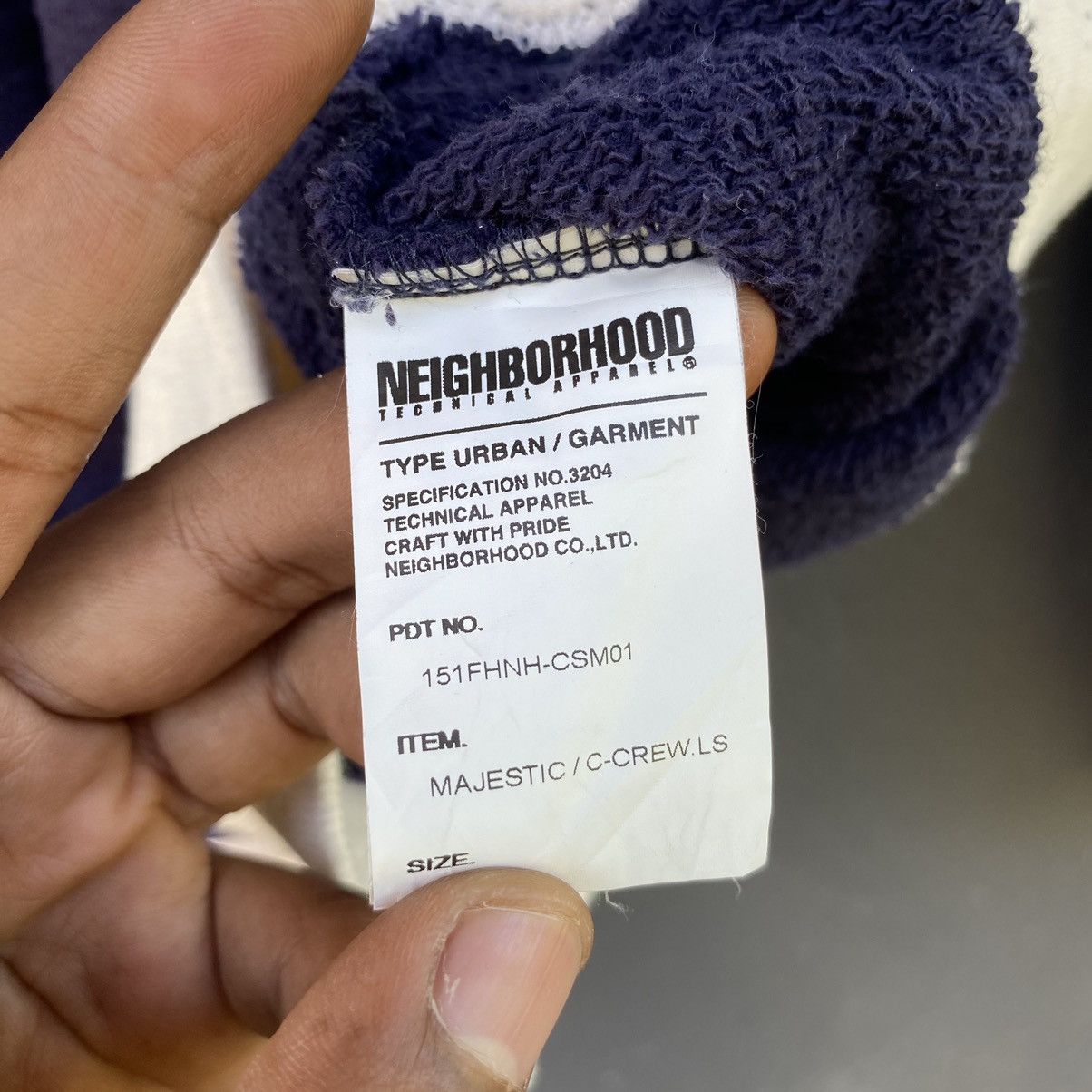 Neighborhood Sun Faded Neighbourhood Majestic Crewneck Sweatshirt Size US M / EU 48-50 / 2 - 7 Thumbnail