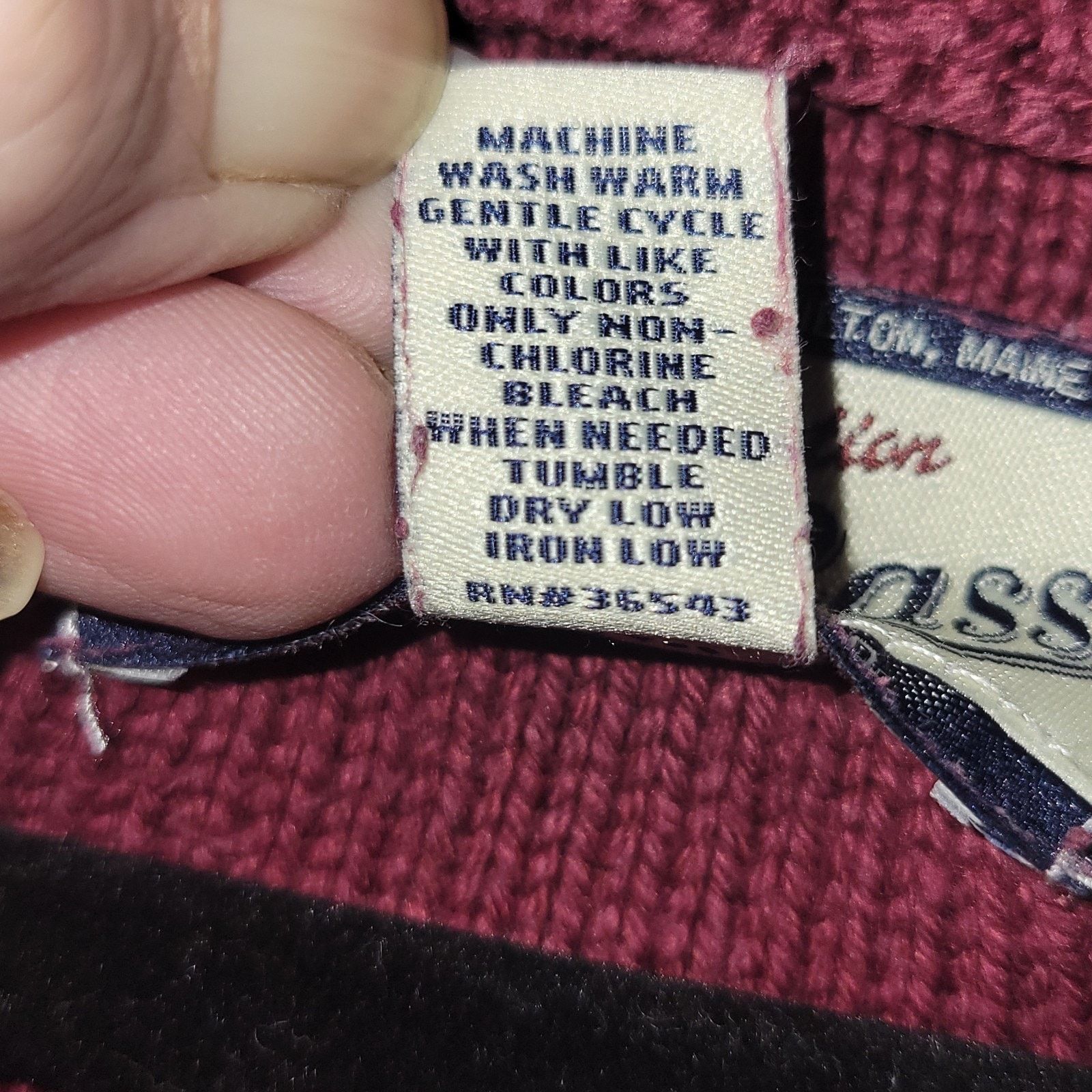 G.H. Bass & Co. G.H. Bass Heritage Collection Cable Knit Acrylic Sweater XL Size XL / US 12-14 / IT 48-50 - 3 Thumbnail
