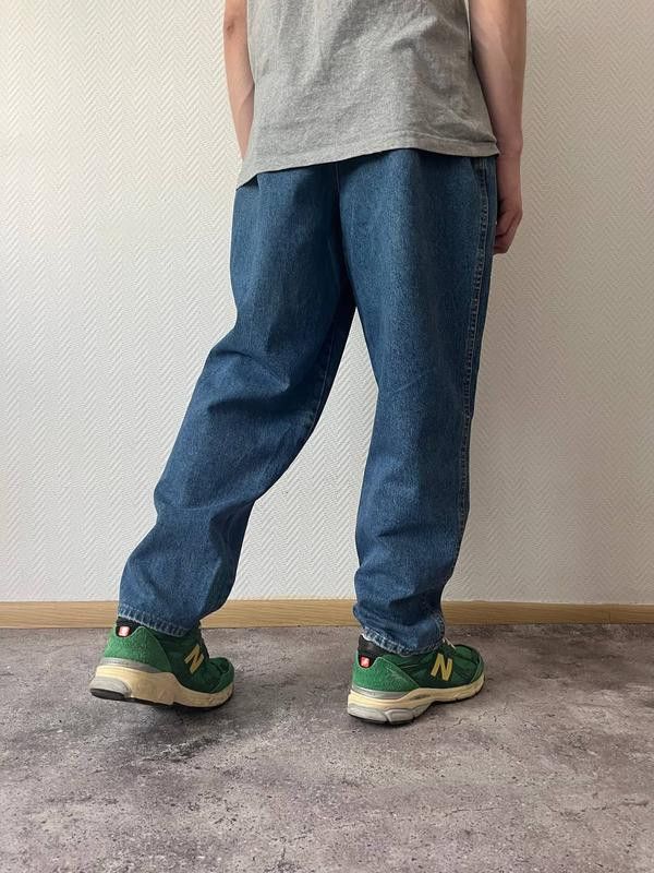 Japanese Brand × Vintage Vintage Y2K Gentee Baggy Hip-Hop Blue Jeans Size 31 Size US 31 - 10 Thumbnail