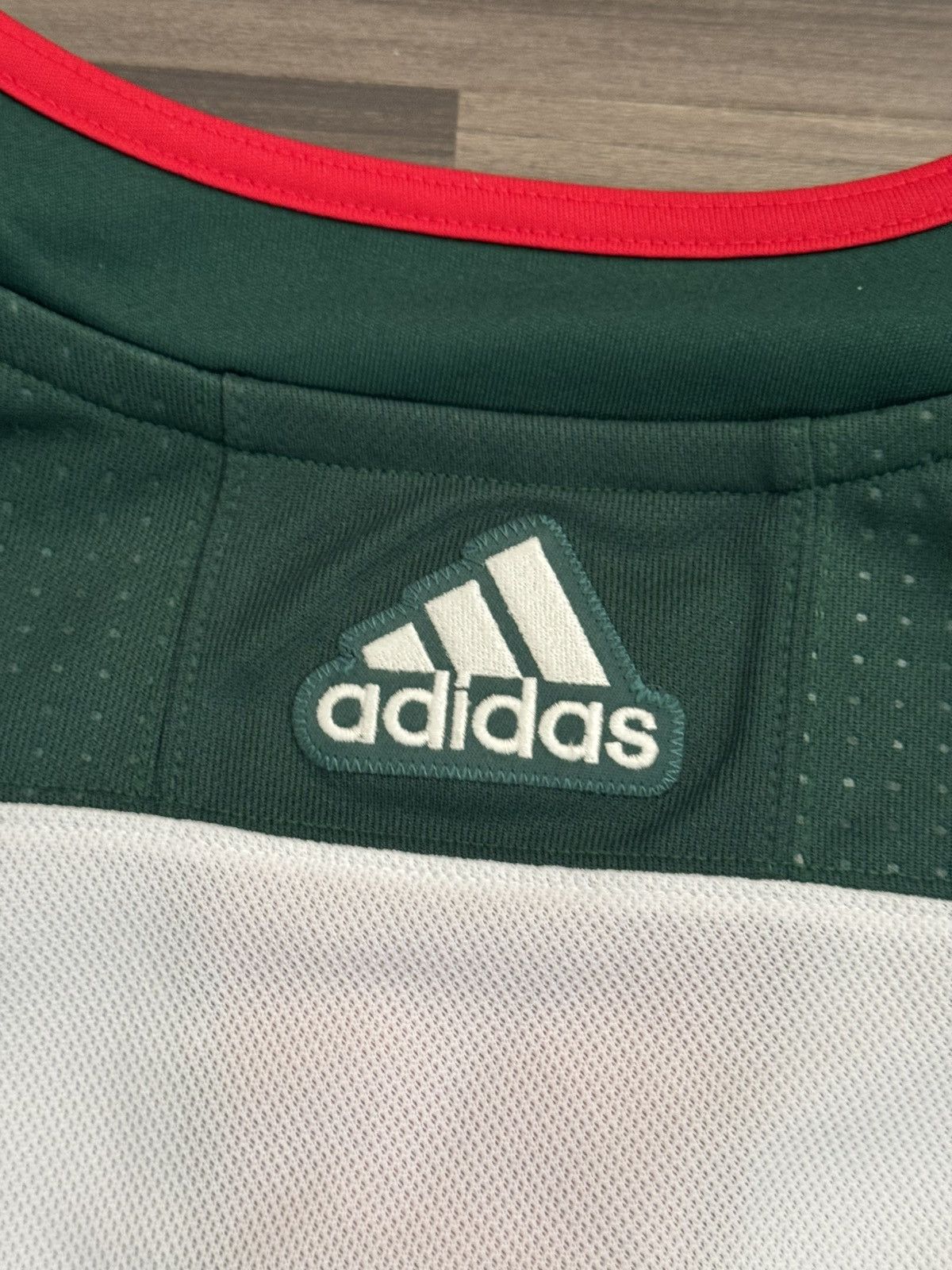 Adidas Minnesota Wild Blank White Jersey Primegreen Aeroready Sz 44 Size US S / EU 44-46 / 1 - 12 Thumbnail