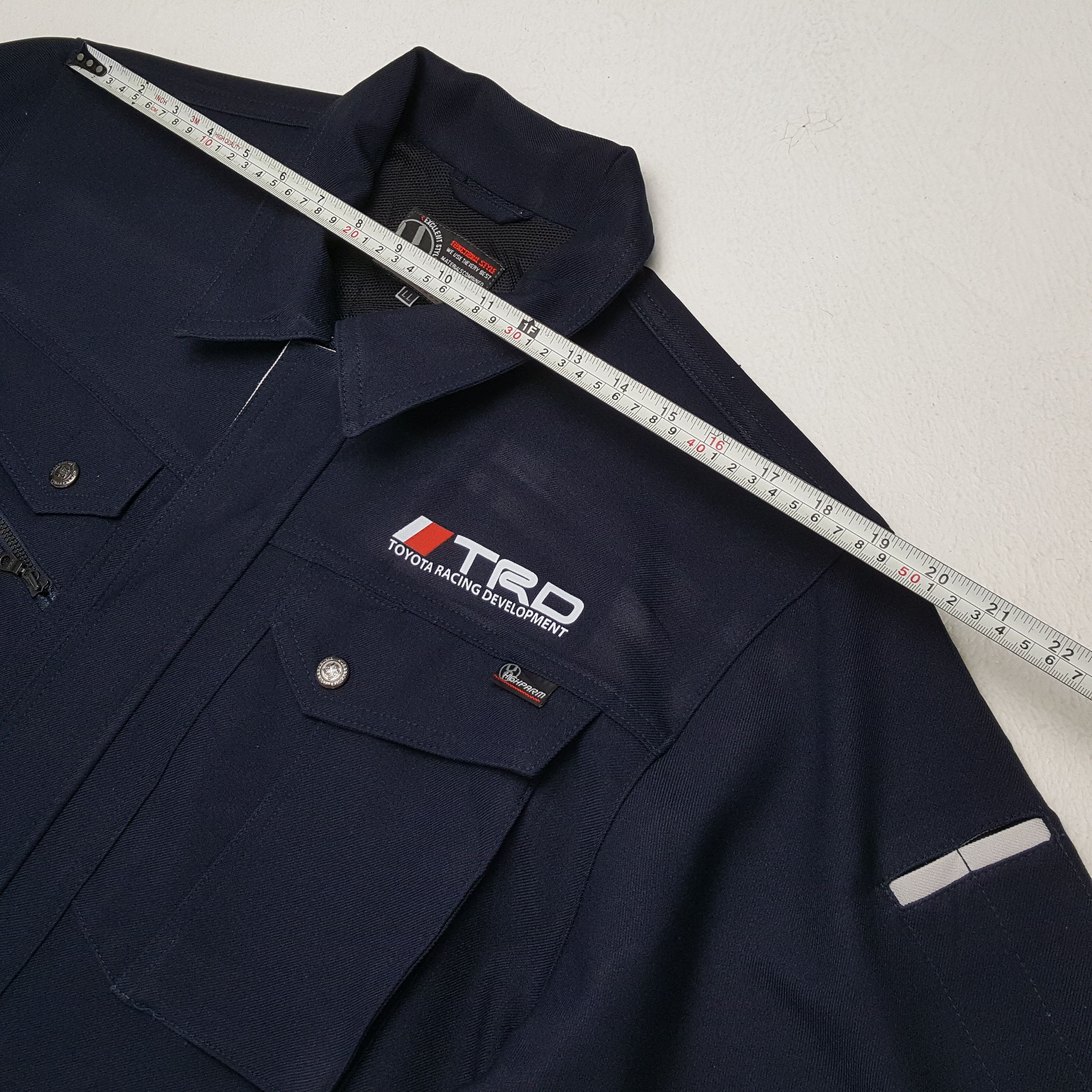 Japanese Brand × Vintage TRD TOYOTA RACING Development Workwear Custom Jacket Size US L / EU 52-54 / 3 - 5 Thumbnail