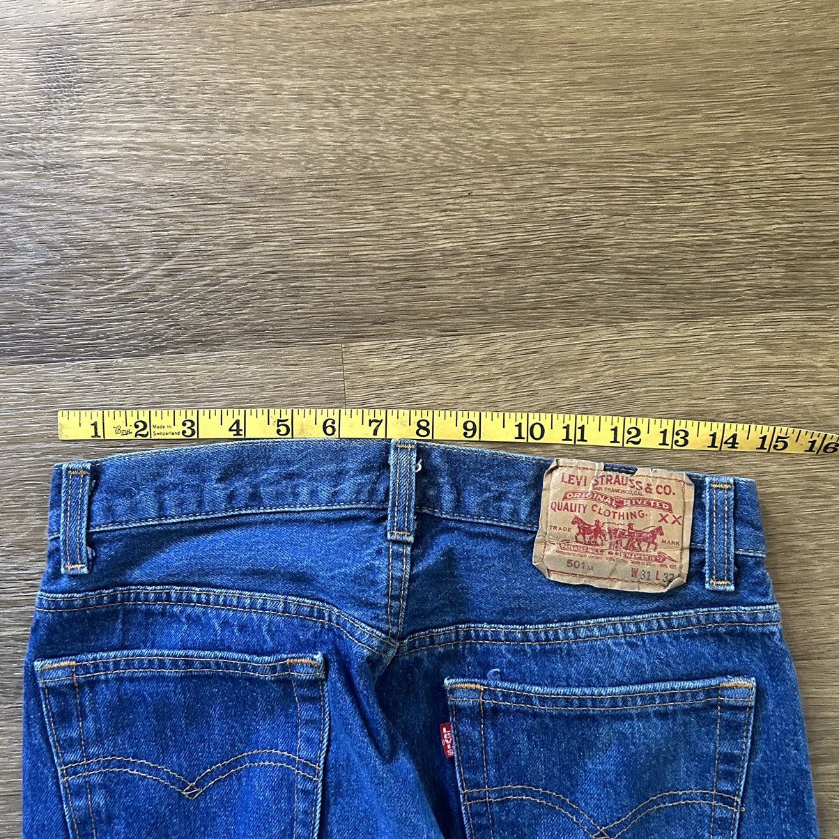 Levi's × Vintage Vintage Mid-Wash Levi 501 Jeans Size US 31 - 4 Thumbnail