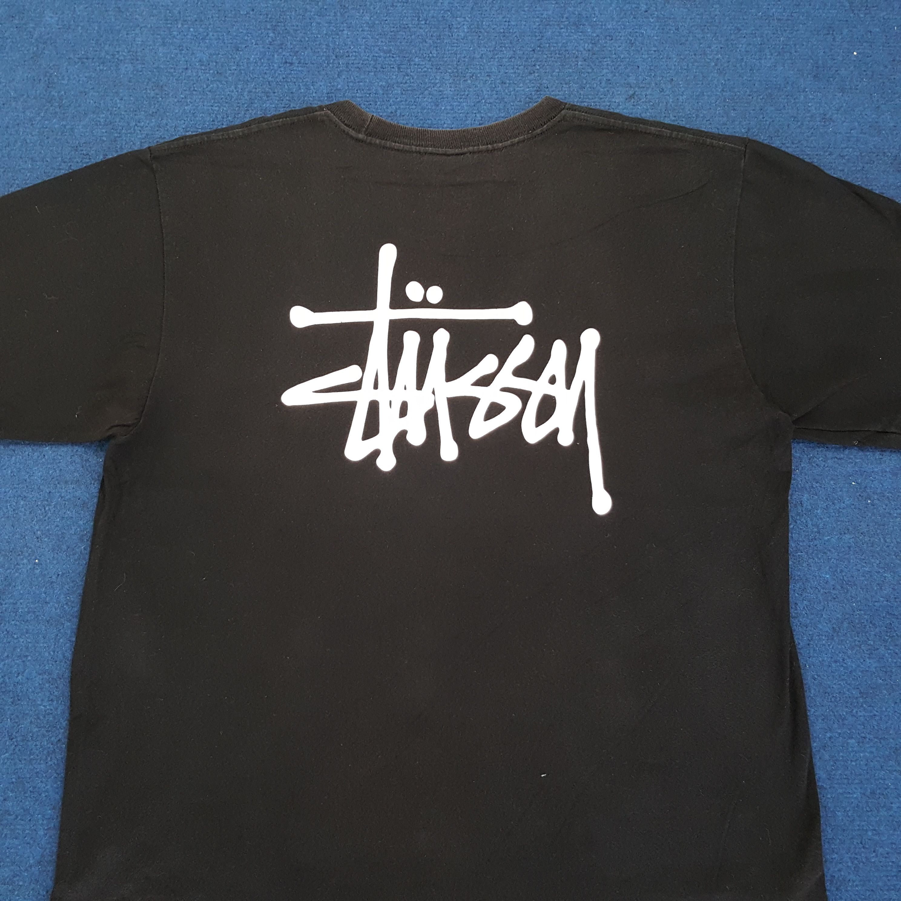 Stussy × Vintage Vintage Stussy Streetwear Skate T-shirt Size US L / EU 52-54 / 3 - 2 Thumbnail