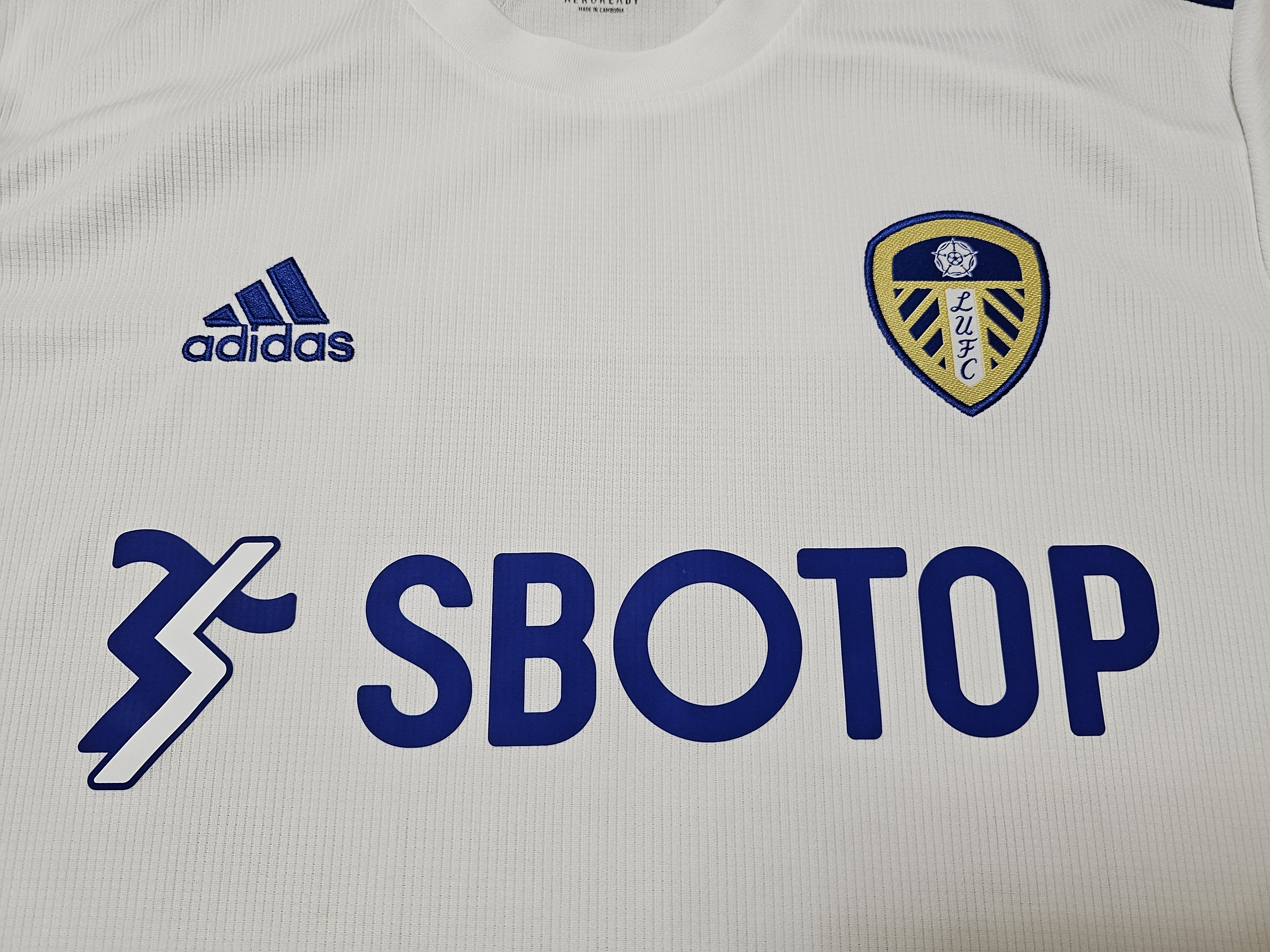 Adidas LEEDS UNITED 2020 2021 HOME FOOTBALL SHIRT SOCCER JERSEY Size US XL / EU 56 / 4 - 3 Thumbnail