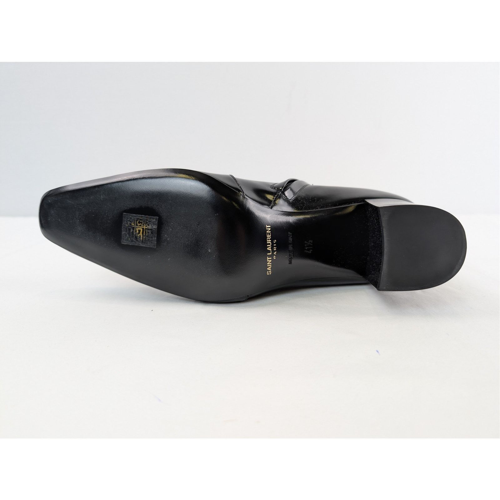 Saint Laurent Paris o1rshd1 / 555 / XIV 70 Zipped Boots in Black Size US 8.5 / EU 41-42 - 12 Thumbnail