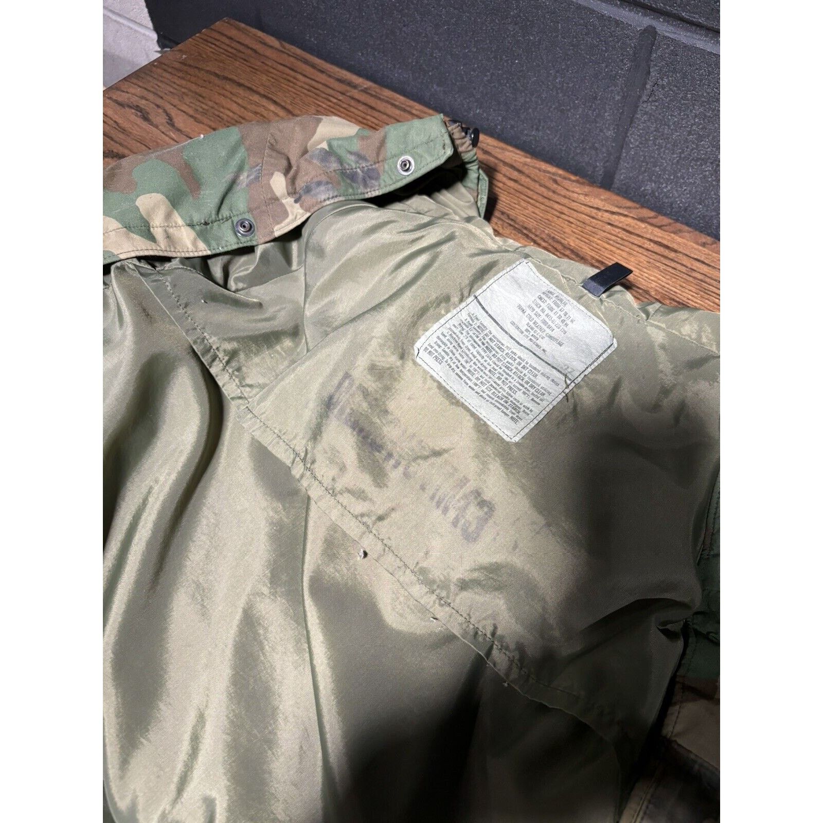 Other US Military Parka Cold Weather Parka Camo Jacket Men’s Lg Size US L / EU 52-54 / 3 - 7 Thumbnail