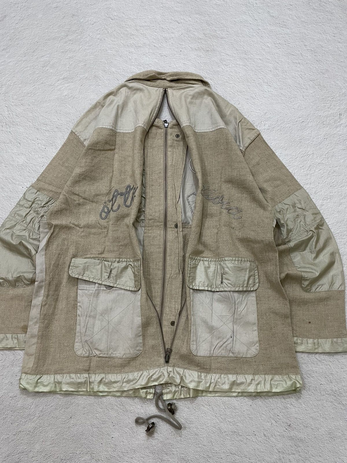 Japanese Brand 2000s Japan Hysteric 90s Archive Patchwork Coat Y2K If6was9 Size US XL / EU 56 / 4 - 11 Thumbnail