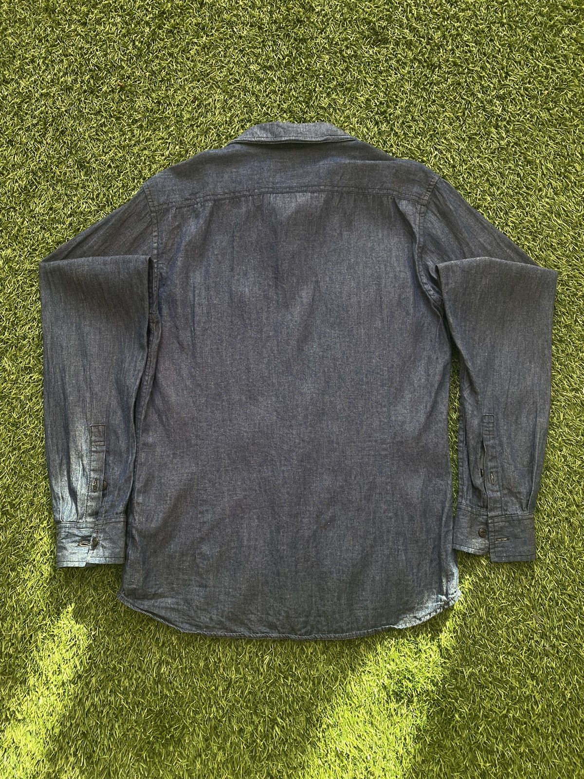 ABAHOUSE ABAHOUSE Denim Shirts Size US M / EU 48-50 / 2 - 2 Thumbnail