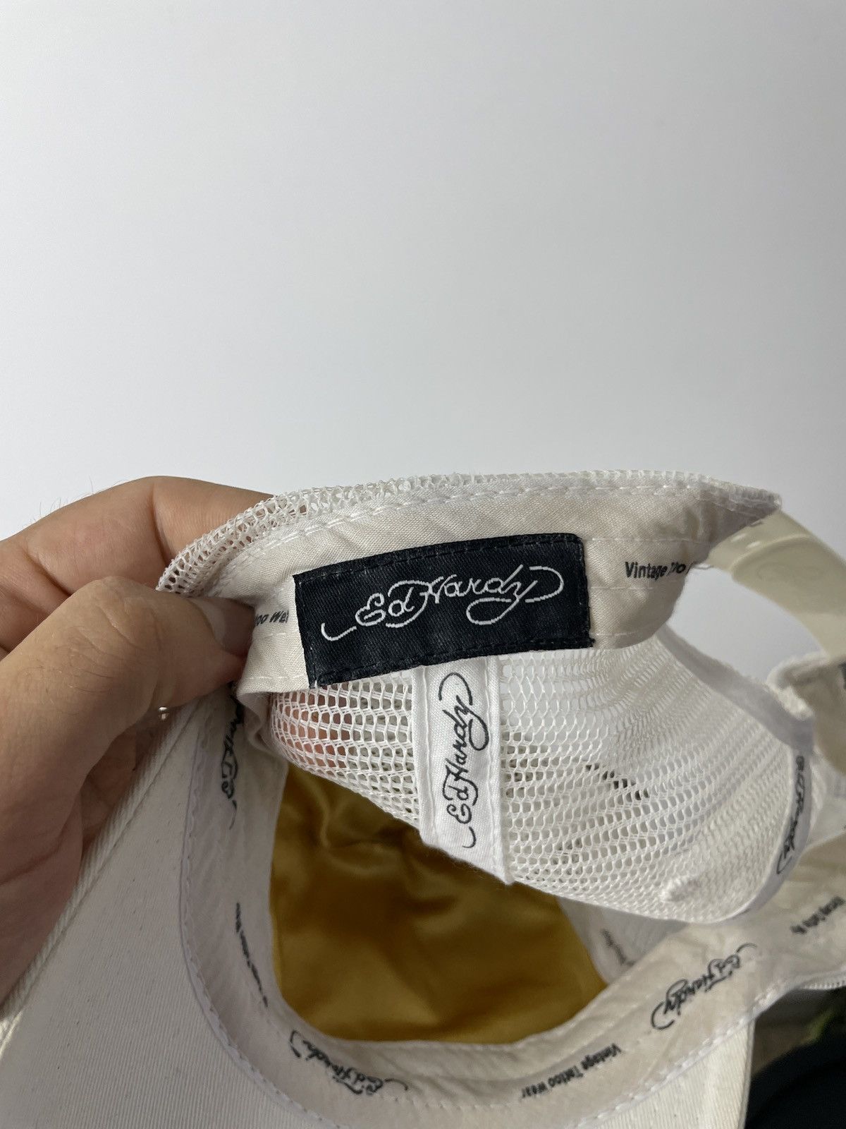 Ed Hardy × Vintage Vibes Ed Hardy y2k Embroidered Tiger Cap Size ONE SIZE - 15 Thumbnail