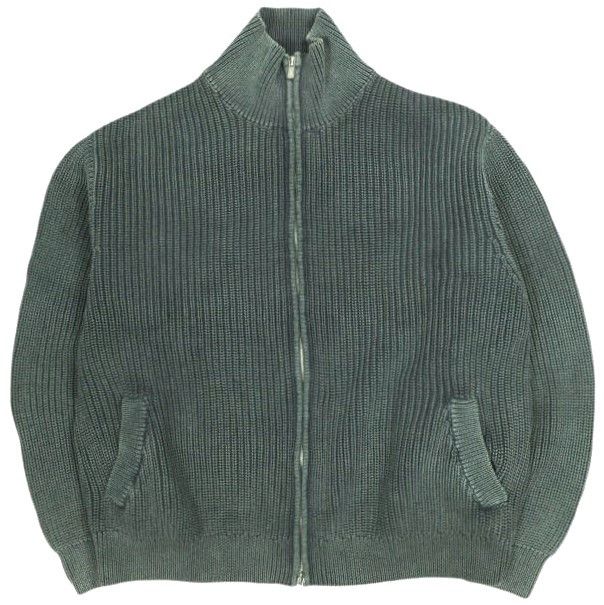 Other Other KITH NYC Garment Dyed Wyona Full Zip Cotton Knit Jacket Textile Tops 24080060000940 DUTY FREE for USA Size ONE SIZE - 1 Thumbnail