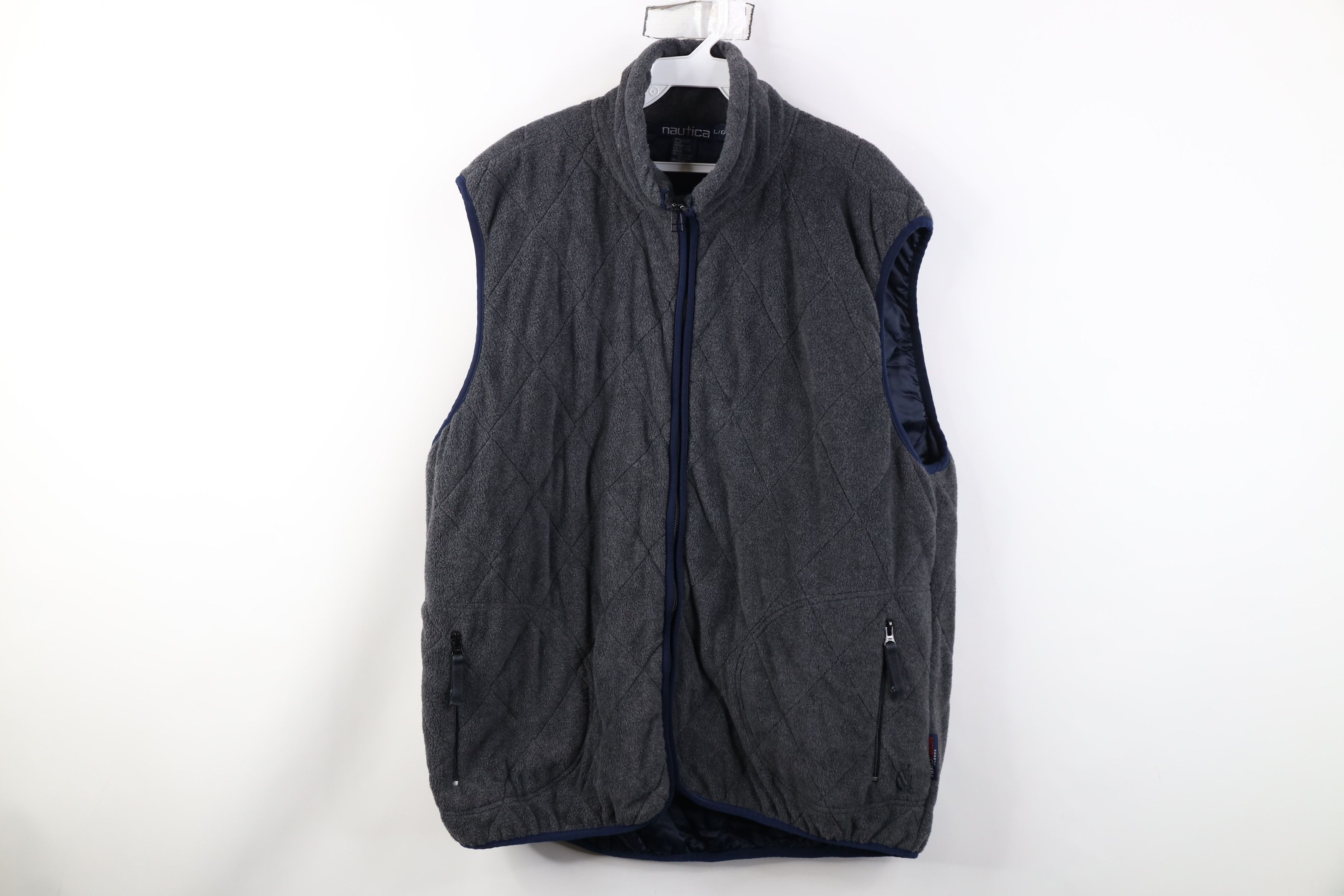 Nautica Vintage 90s Nautica Challenge Cup Sailing Fleece Vest Jacket Size US L / EU 52-54 / 3 - 1 Thumbnail