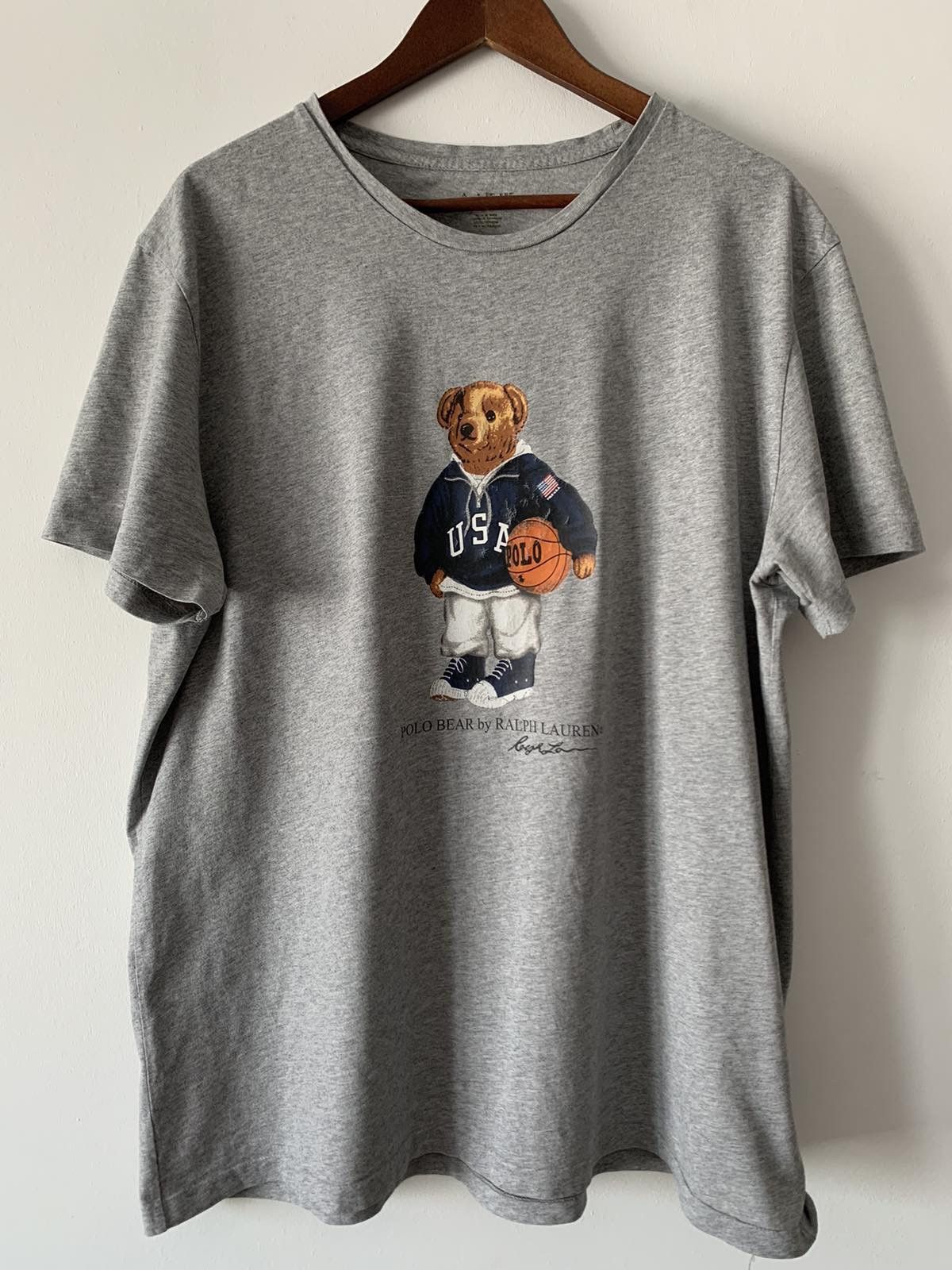 Ralph Lauren Basketball Bear Shirt ?? Polo Bear By Polo Ralph