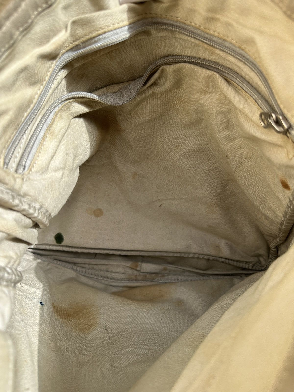 Porter Porter Tokyo Suede Messenger Bag Beige Size ONE SIZE - 6 Thumbnail