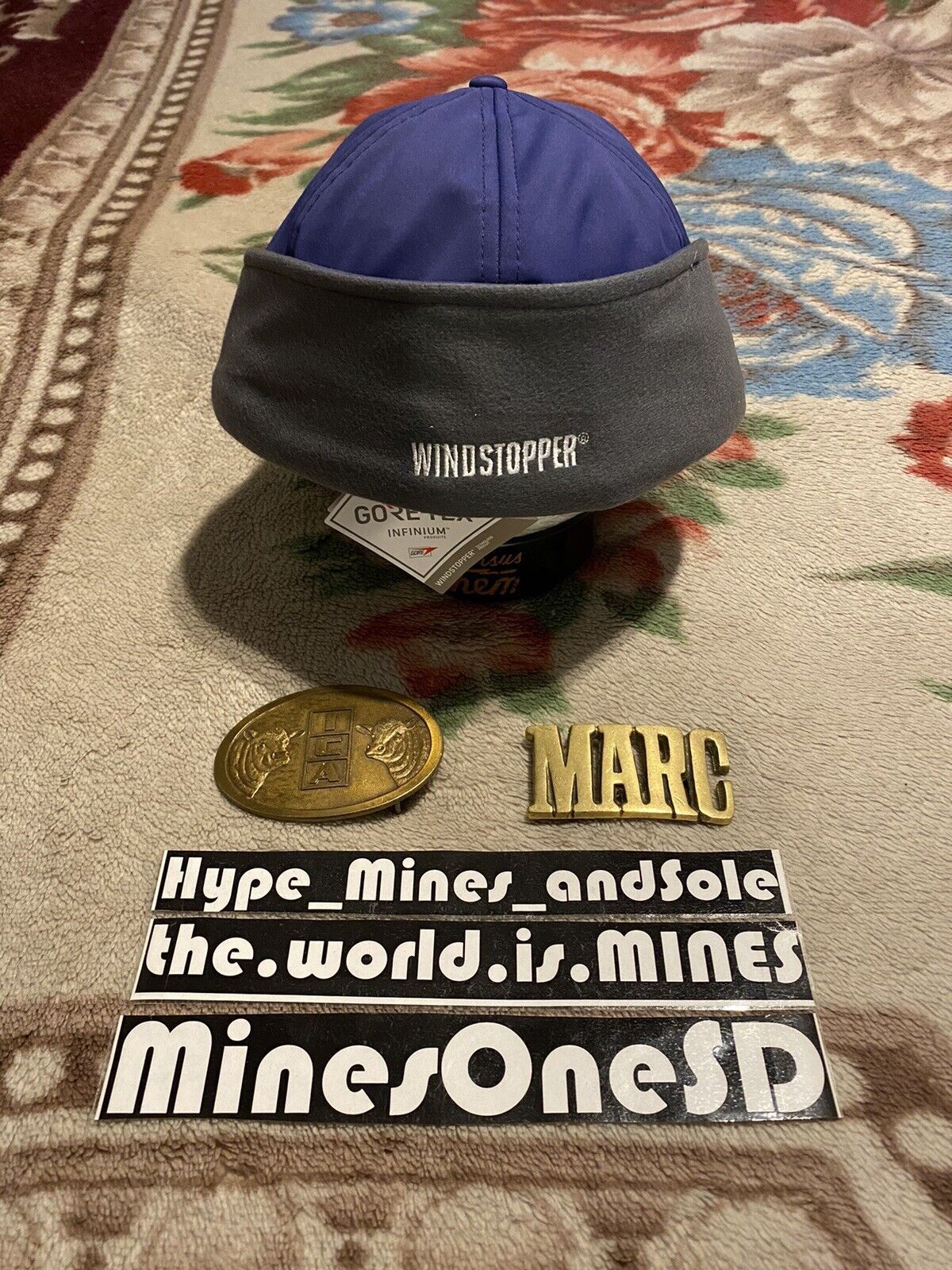 New Era × Supreme NWT Supreme x WINDSTOPPER (8) Earflap Box Logo New Era Size ONE SIZE - 3 Thumbnail