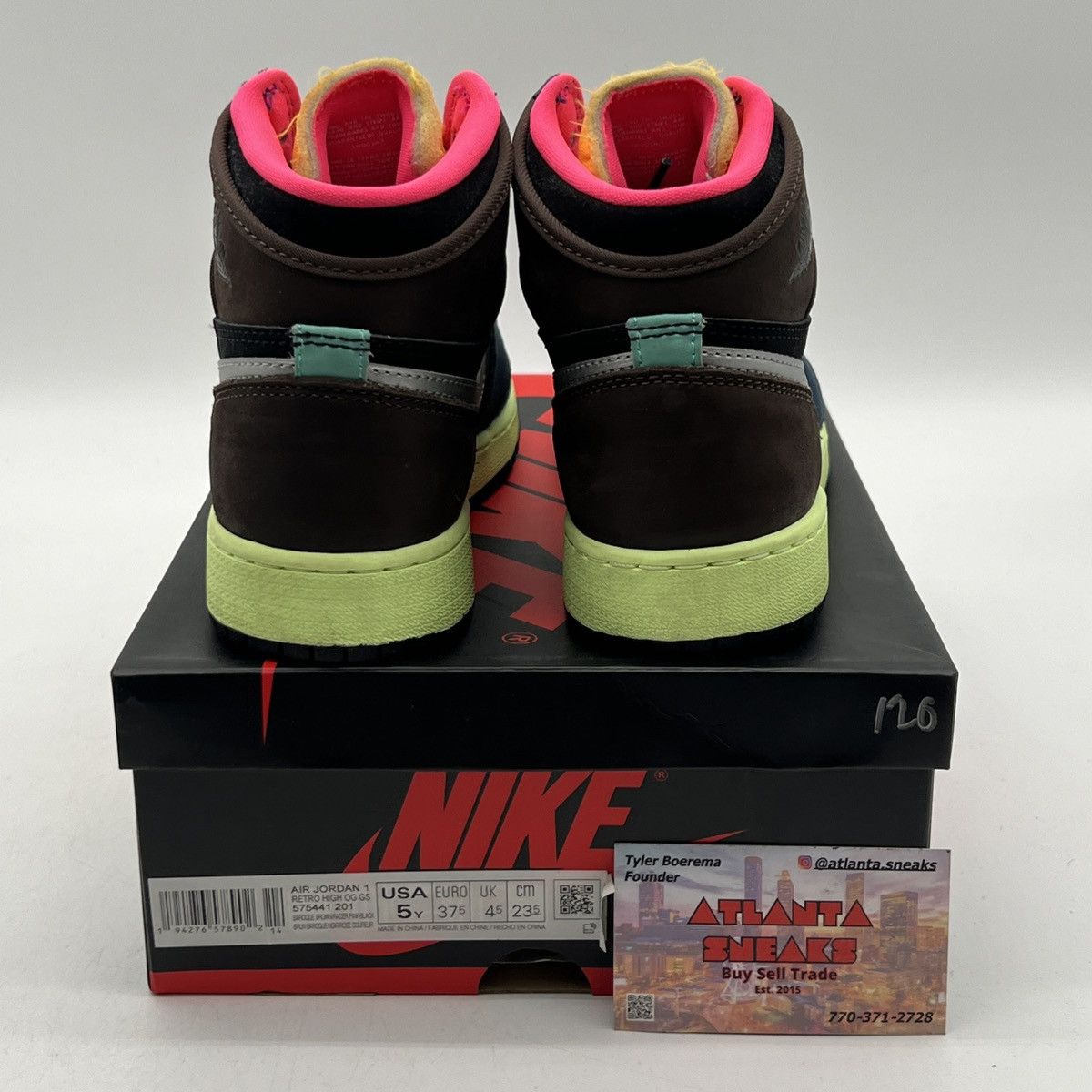 Nike Air Jordan 1 high Tokyo bio hack Size US 5 / EU 37 - 3 Thumbnail