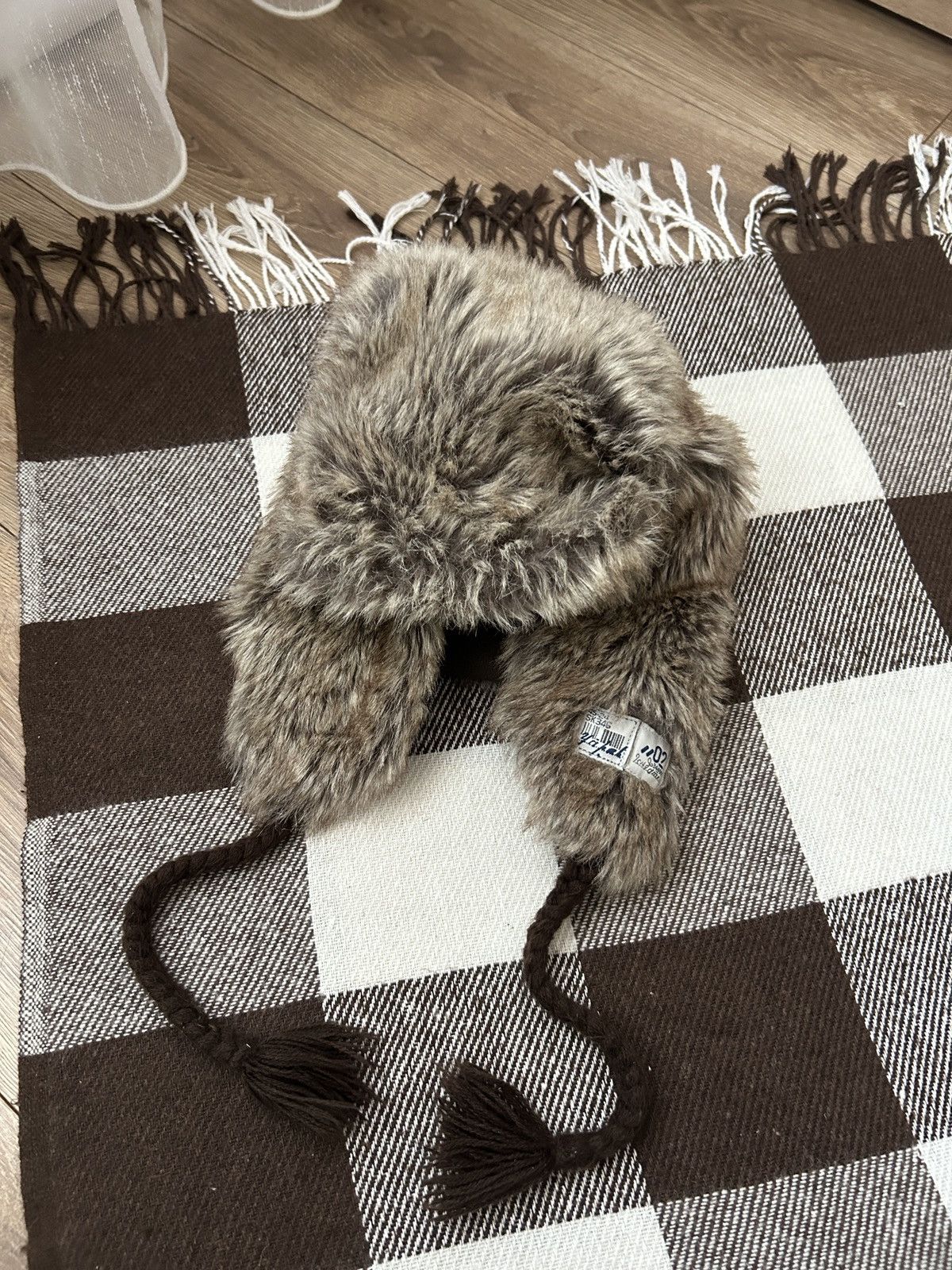 If Six Was Nine × Le Grande Bleu (L.G.B.) × Vintage Vintage Fur Ushanka hats y2k is six was nine lgb Size ONE SIZE - 3 Thumbnail