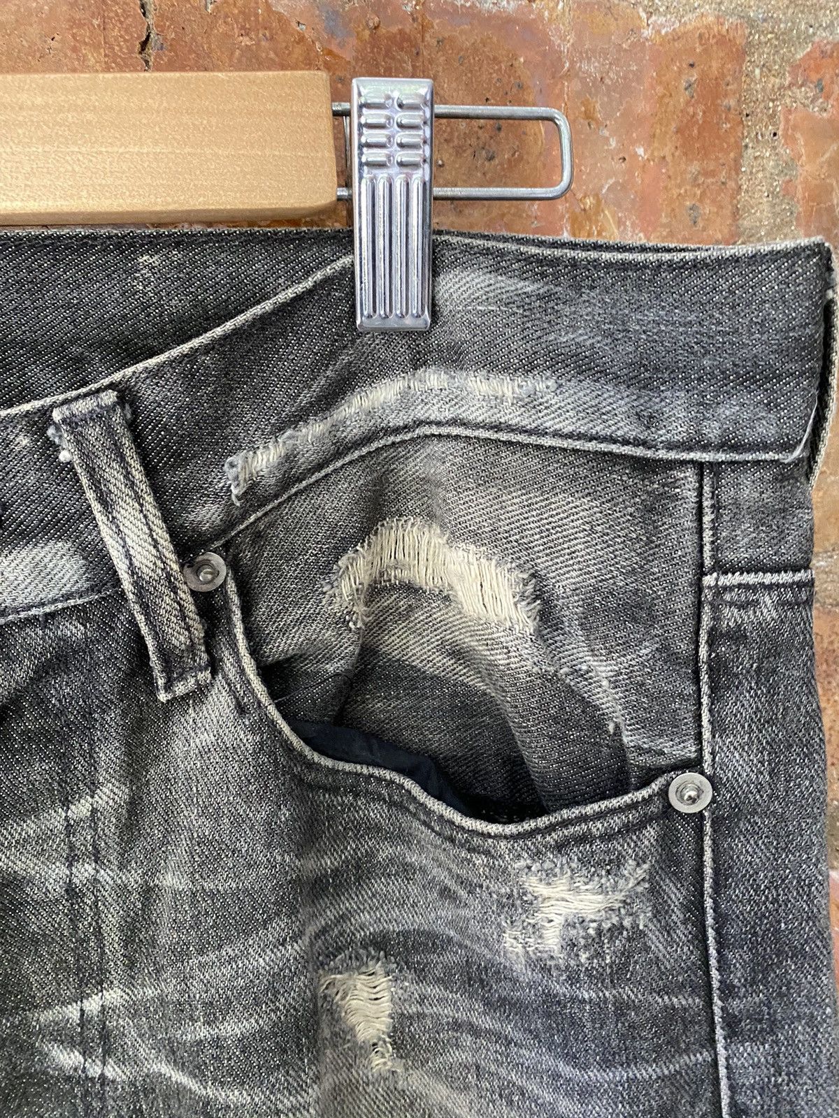 Ksubi Vintage Tsubi era Distressed clock whisker denim Made Aus Size US 32 / EU 48 - 10 Thumbnail