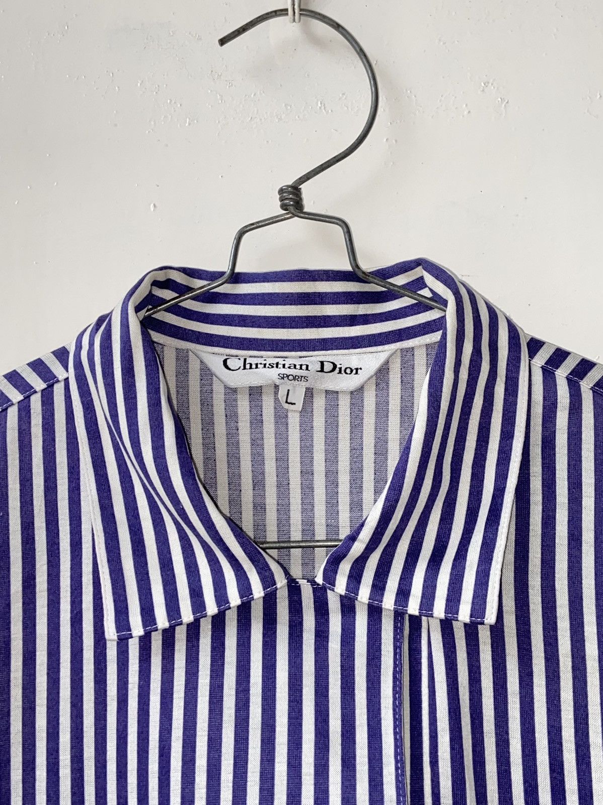 Christian Dior Monsieur × Dior CHRISTIAN DIOR SPORTS Striped Shirt Size S / US 4 / IT 40 - 5 Thumbnail
