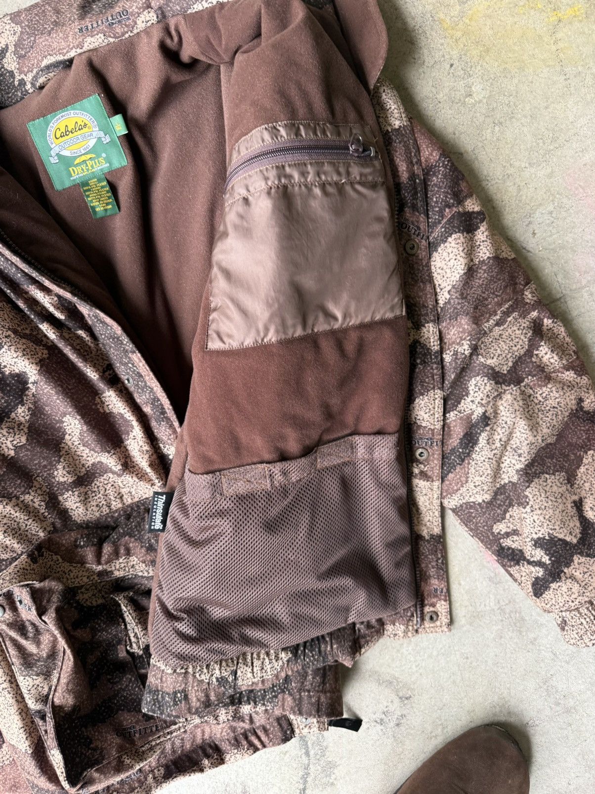 Cabelas Vintage Cabela’s camo hunting jacket Size US L / EU 52-54 / 3 - 5 Thumbnail