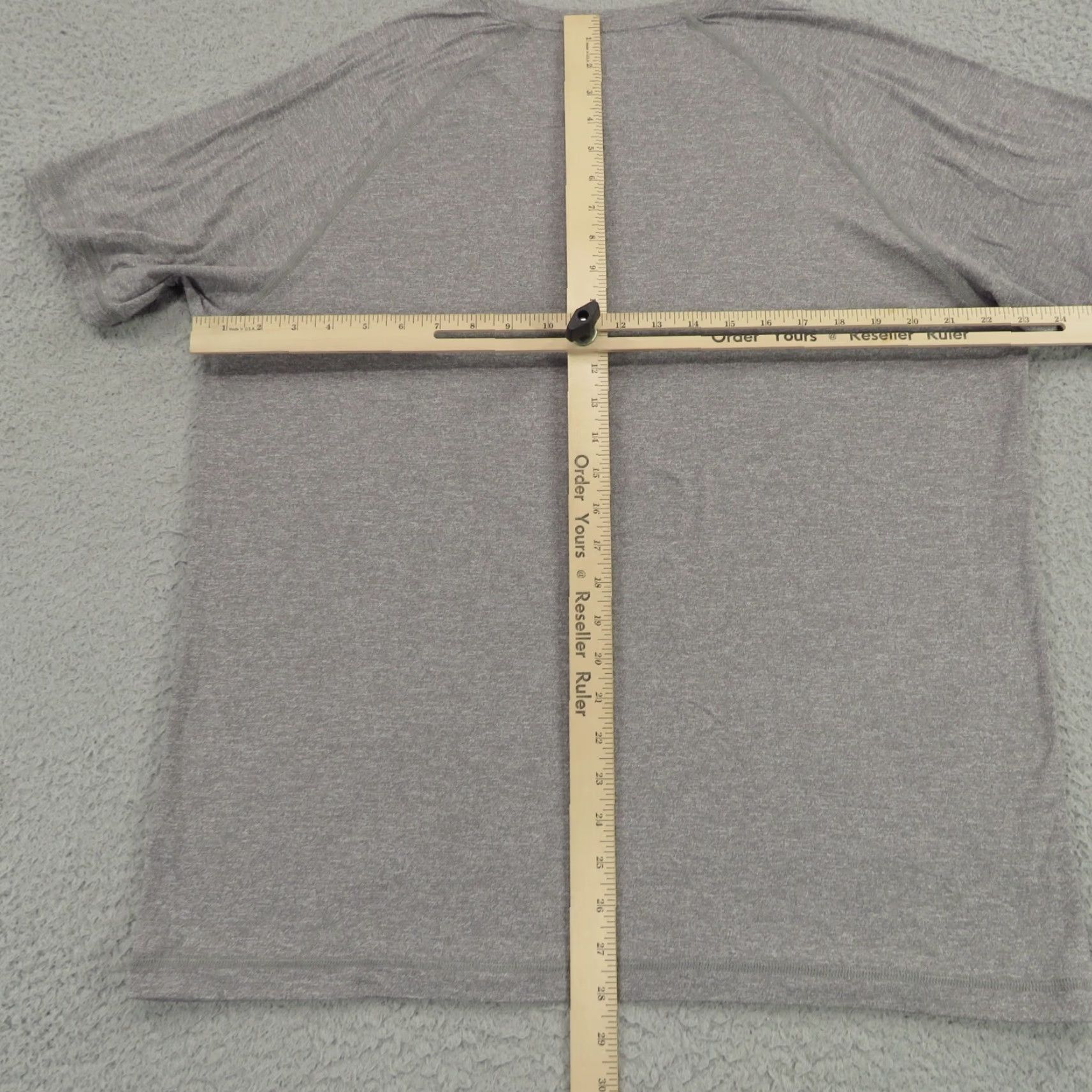 Rhone Rhone Reign Shirt Mens XL Light Charcoal Heather Short Sleeve Performance Tech Shirt Size US XL / EU 56 / 4 - 6 Thumbnail