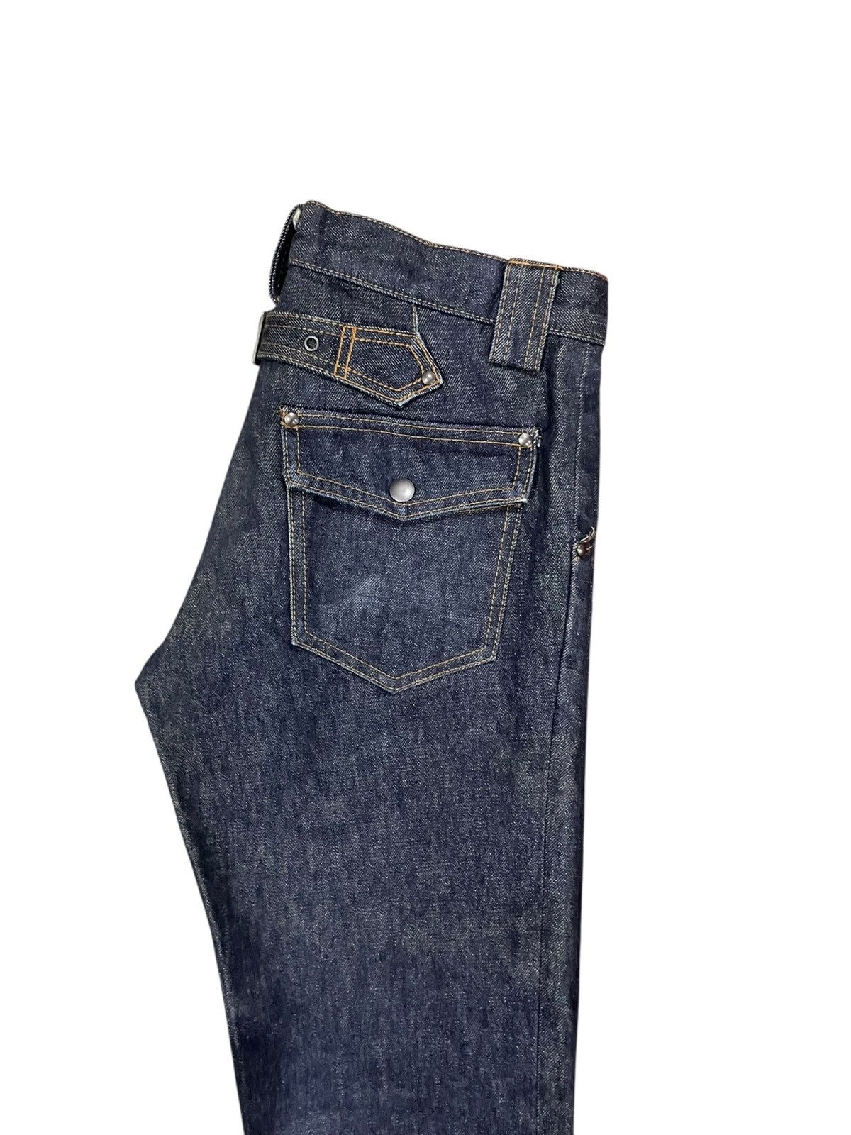 Shellac Avant Garde Shellac Flared Lowrise Jeans Size US 30 / EU 46 - 19 Thumbnail