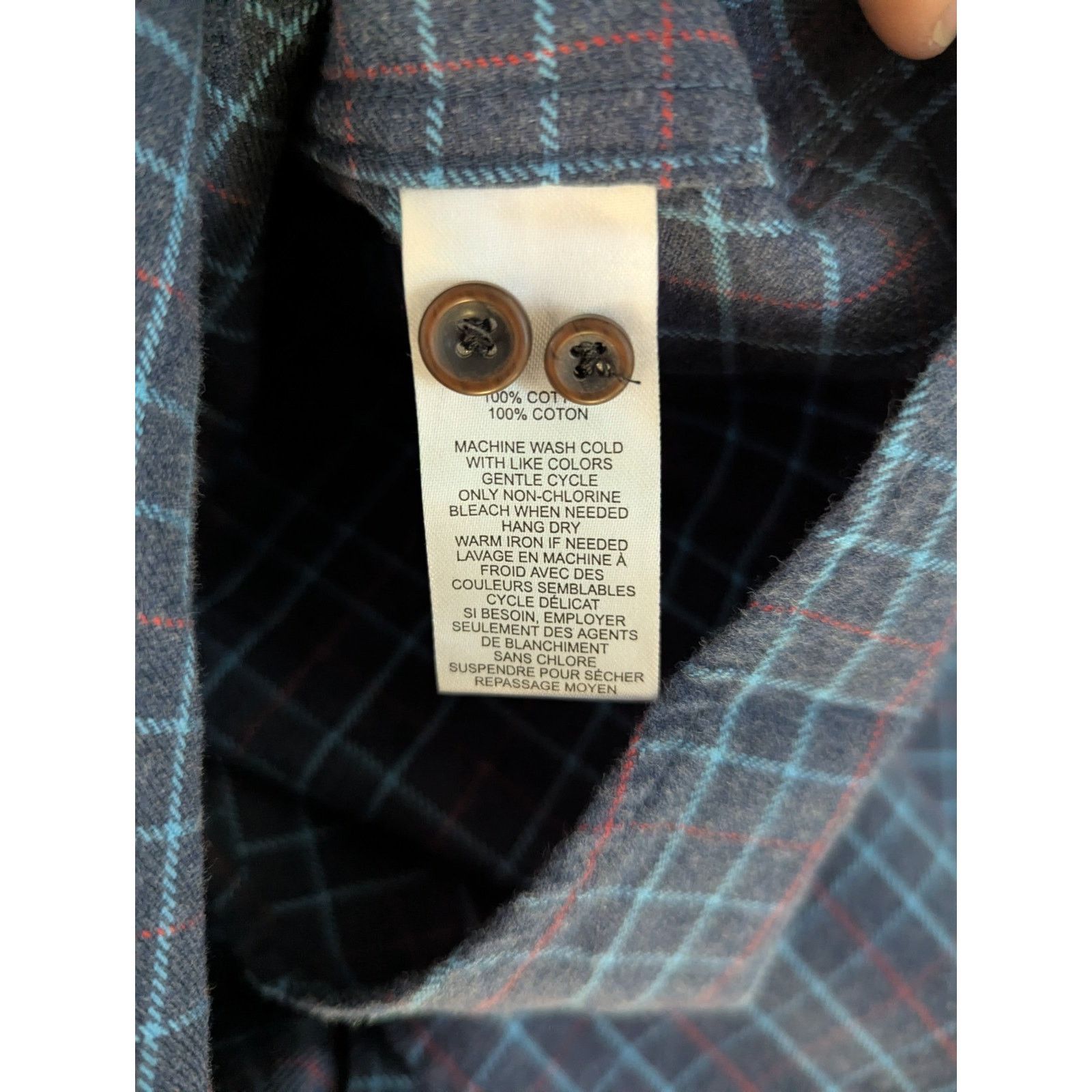 UNTUCKit UNTUCKit Men's XL Treleaven Shirt Long Sleeve Button Up Size US XL / EU 56 / 4 - 8 Thumbnail