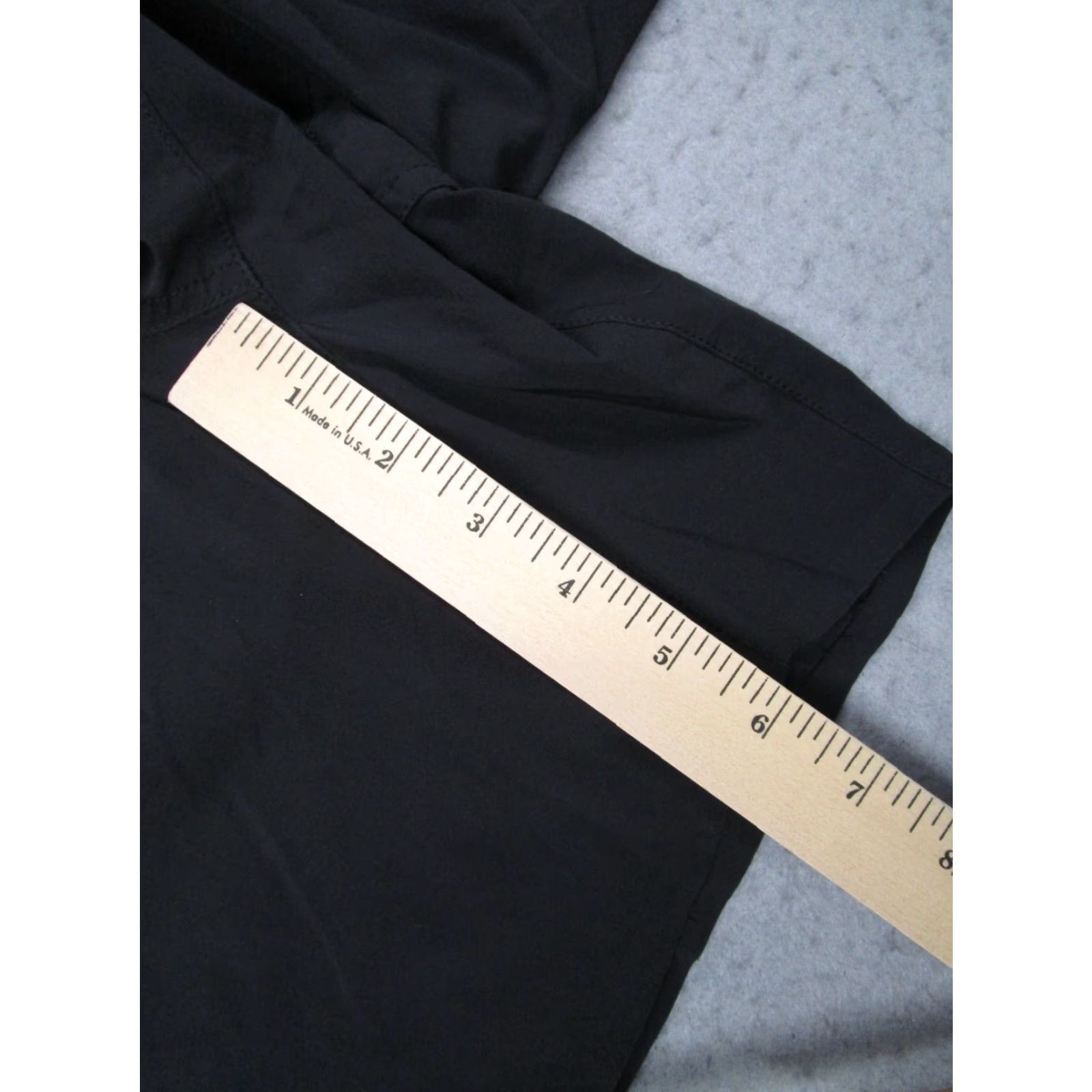 Ten Thousand Ten Thousand Mens Small Black Interval 7" Lined Shorts with Drawstring Pockets Logo Sports Beach 90s Mens Size US 29 - 2 Thumbnail