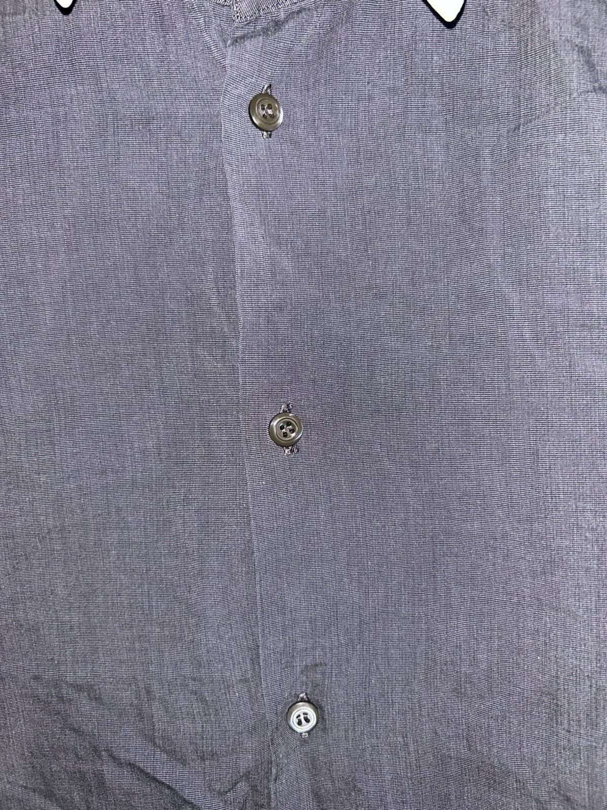 A.P.C. Rue De Fleurus Paris Double Collar Button Up Longsleeve Size US S / EU 44-46 / 1 - 12 Thumbnail