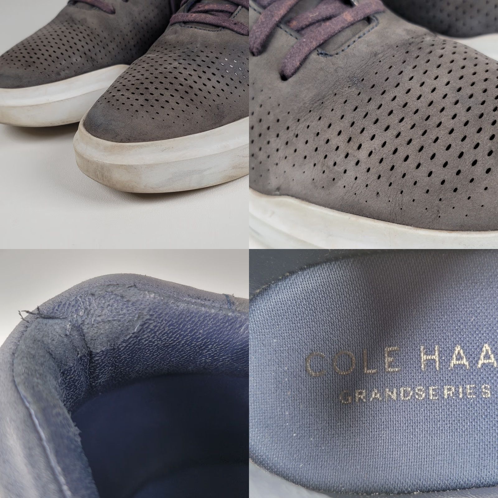 Cole Haan Cole Haan Mens Grandpro Rally Sneaker 12 Brown Nubuck Rubber Sole Casual Activewear Travel Mens Size US 12 / EU 45 - 9 Thumbnail