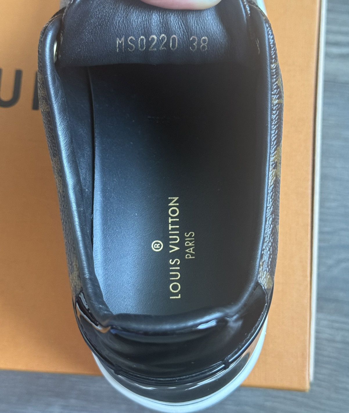Louis Vuitton Louis Vuitton Luxembourg Sneaker - Monogram Canvas Size US 8 / IT 38 - 4 Thumbnail