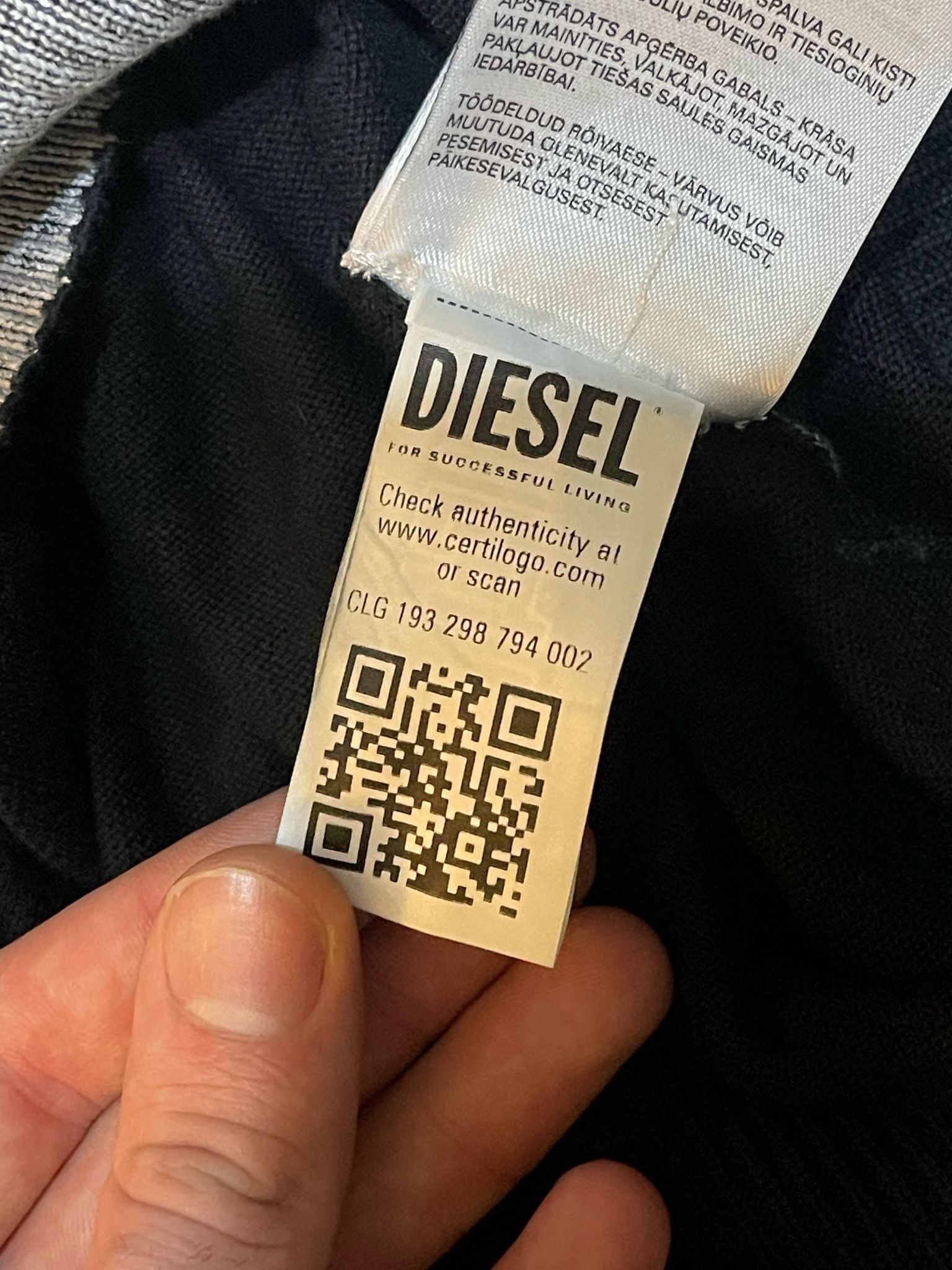 Diesel Diesel k-larence-b Size US L / EU 52-54 / 3 - 9 Thumbnail