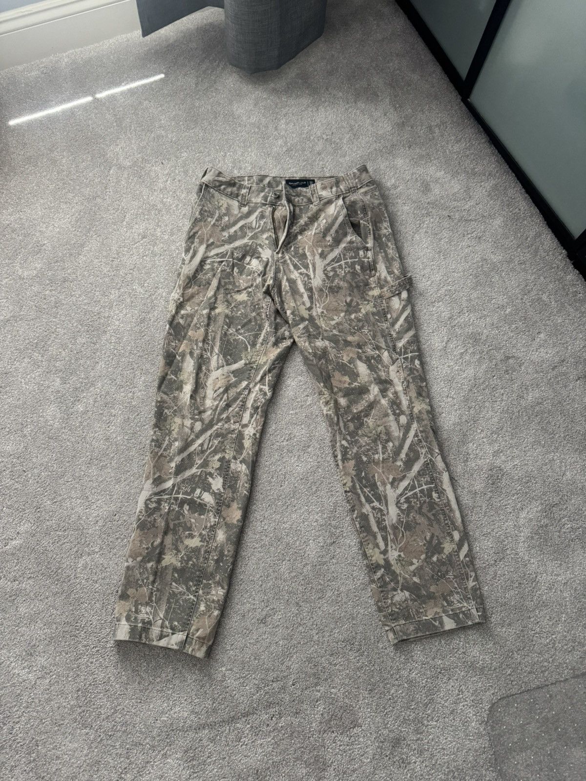 Abercrombie & Fitch Camo Carpenter Pants Size US 32 / EU 48 - 1 Thumbnail