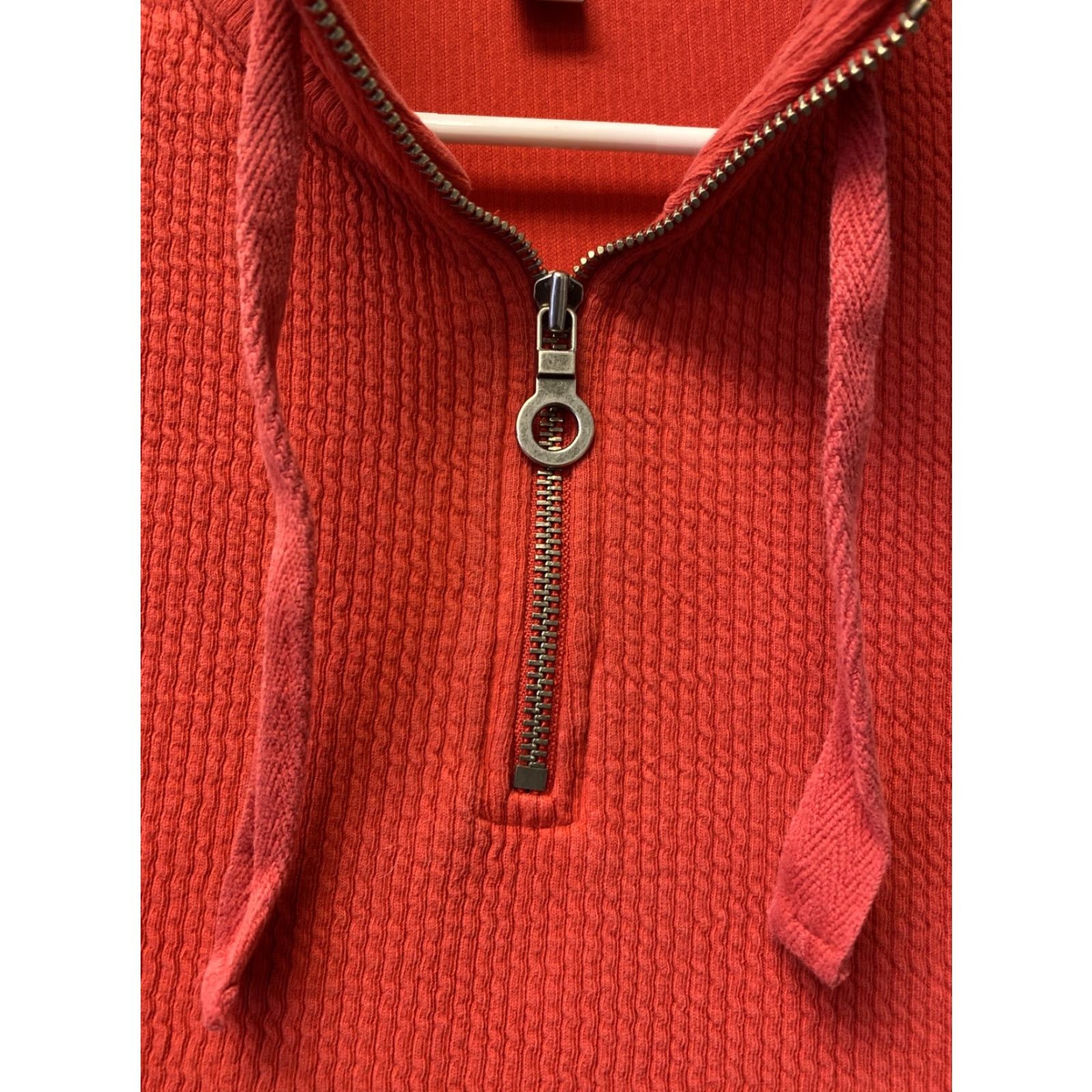 Coldwater Creek Coldwater Creek high Neck Sweater Womens L Coral Cozy Cableknit Pullover 105-12 Size L / US 10 / IT 46 - 6 Thumbnail