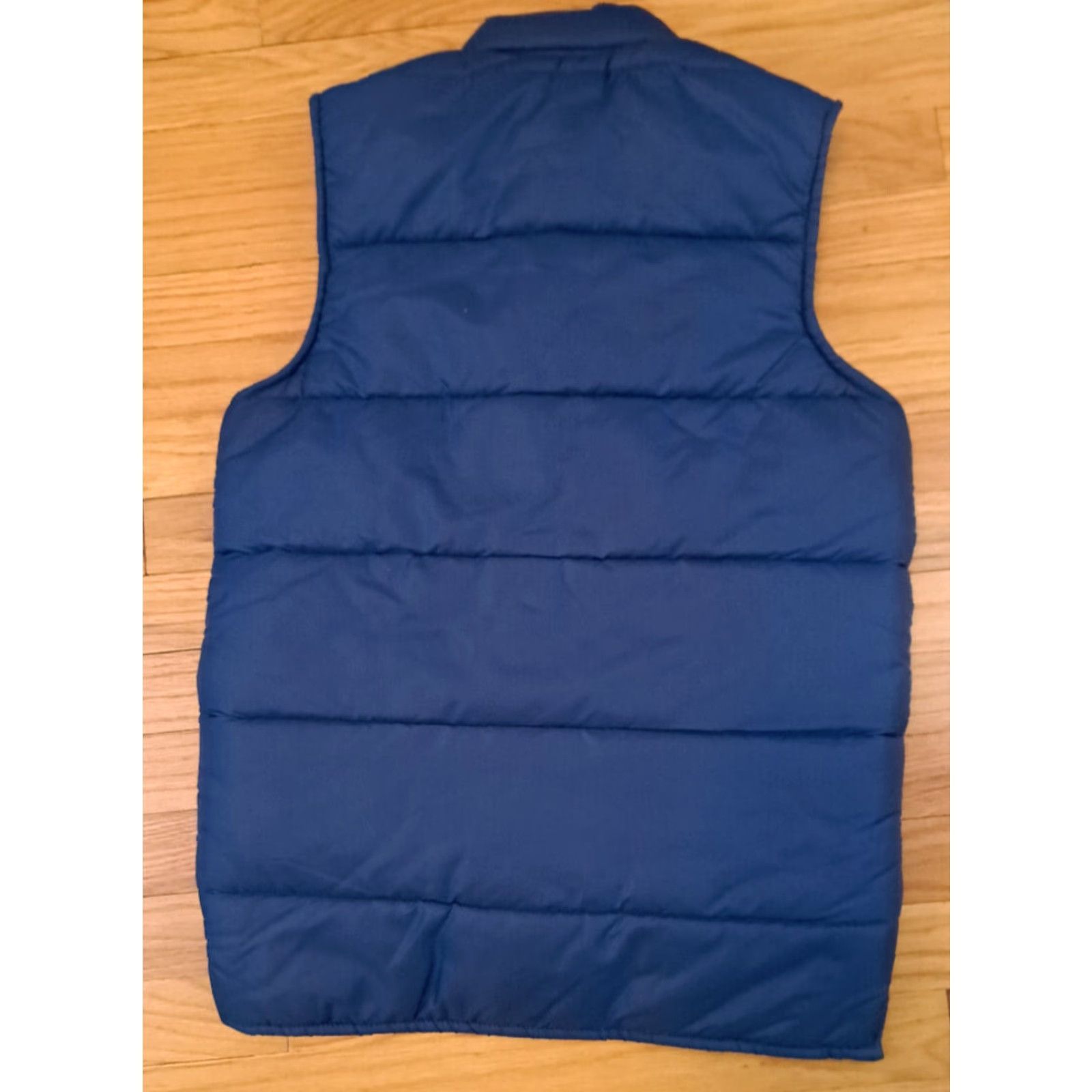 Vintage VINTAGE Oshkosh Vest Full Metal Button-Down Outdoor Nylon Blue M USA Made Bomber Style Size US M / EU 48-50 / 2 - 5 Thumbnail