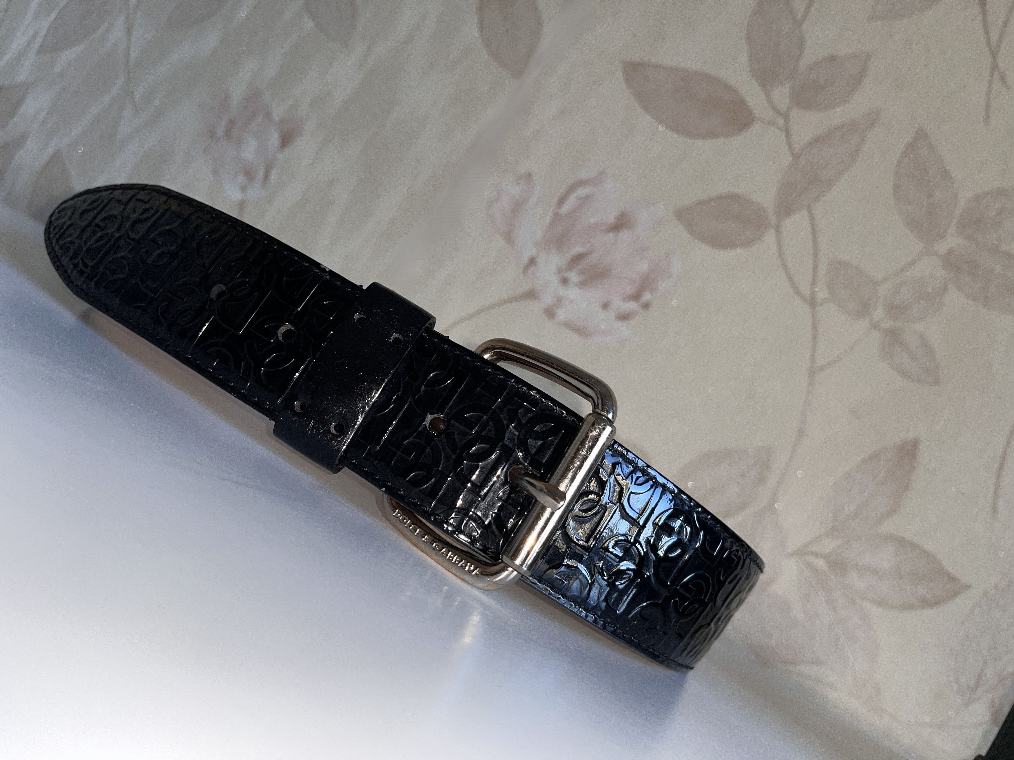 Dolce & Gabbana Vintage Dolce Gabbana Metal Big Logo DG Monogram Belt Y2K Size ONE SIZE - 7 Thumbnail