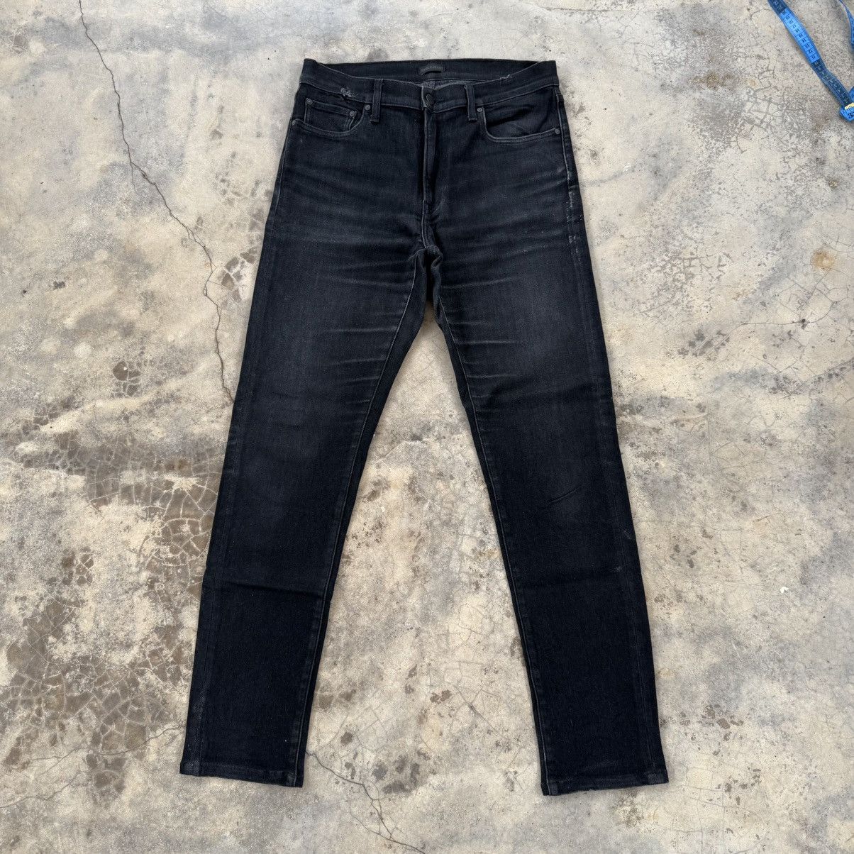 Japanese Brand VINTAGE JAPAN SKINNY BLACK JEAN DENIM PANTS Size US 33 - 1 Thumbnail