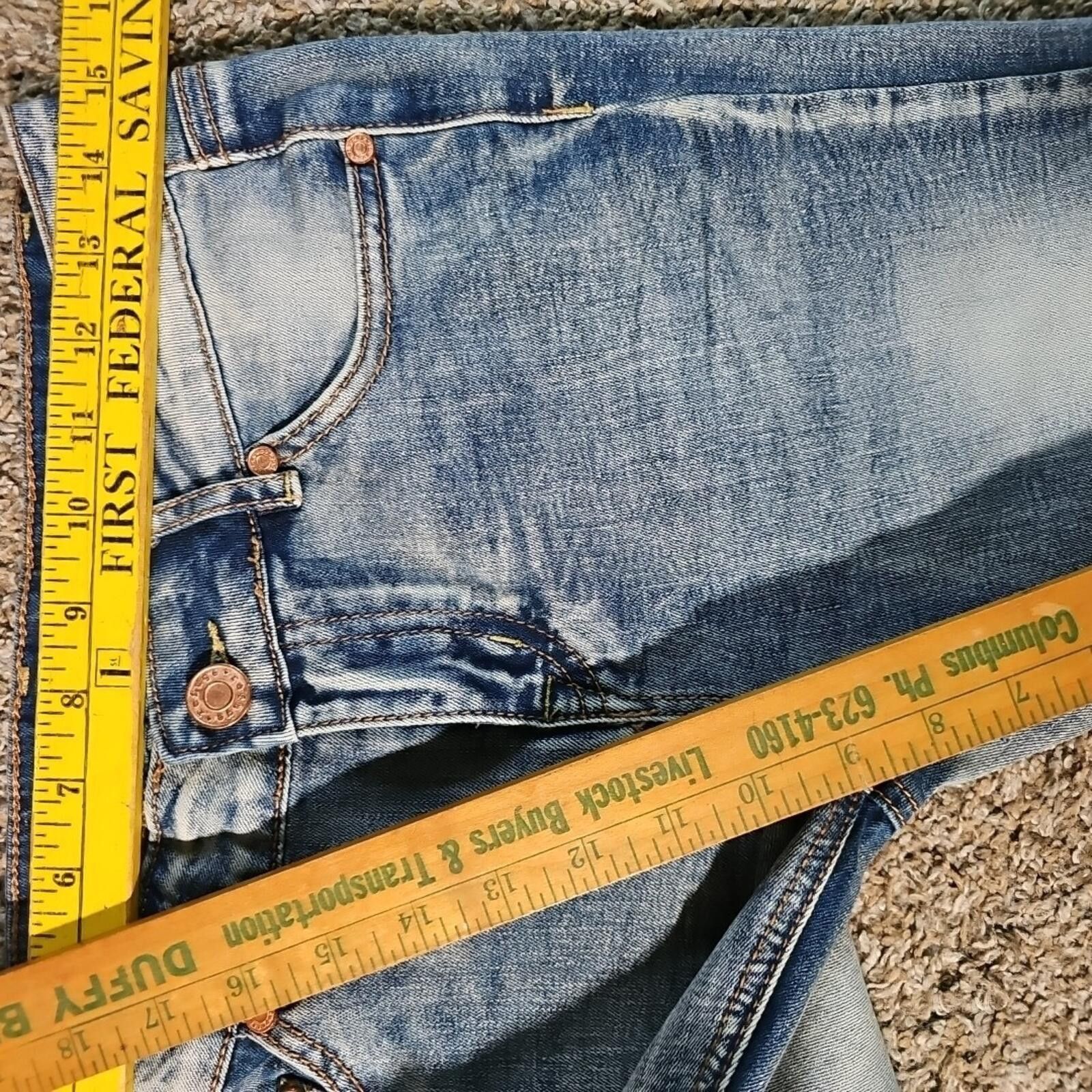 Other Refuge Sz 4 Cuffed Jean Shorts Size 27" / US 4 / IT 40 - 4 Thumbnail
