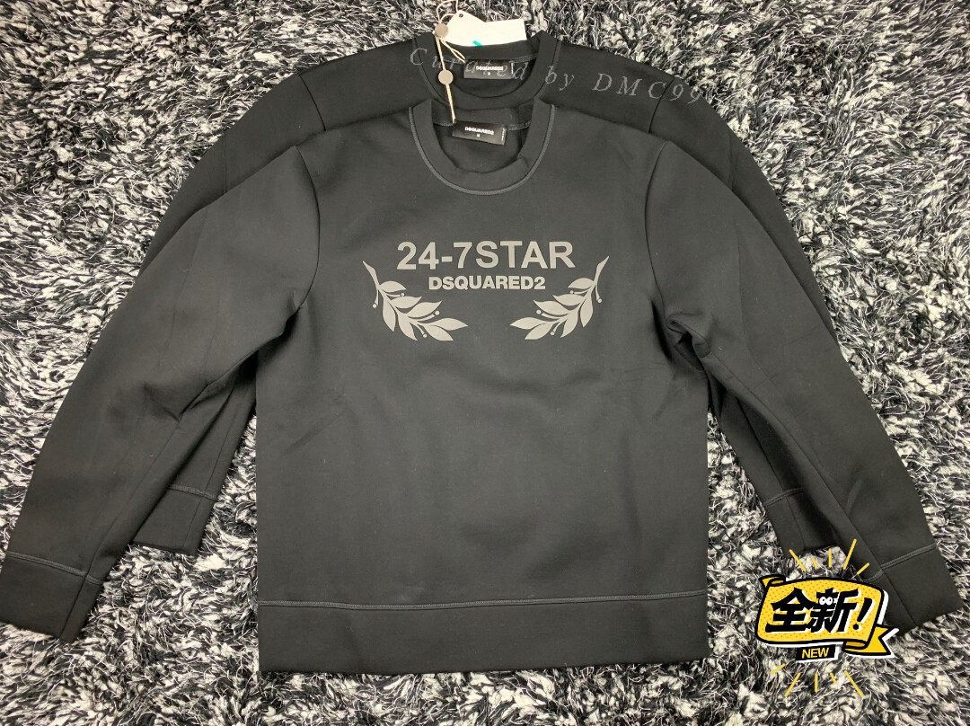 Dsquared2 DSQUARED2 Space Cotton Embossed Logo Sweatshirt Size US S / EU 44-46 / 1 - 1 Thumbnail