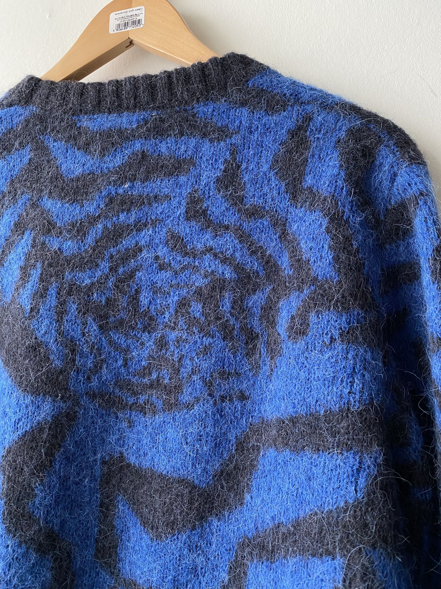 Wood Wood 50/L - Alpaca/Wool - Beckett Jacquard Jumper Size US L / EU 52-54 / 3 - 8 Thumbnail