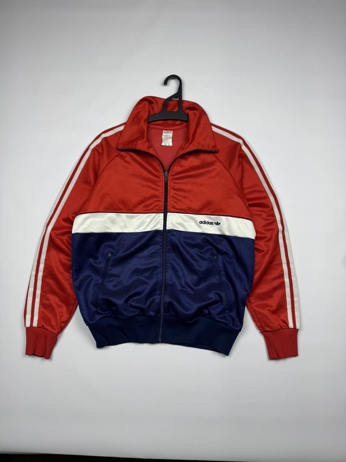 Adidas Vintgae Adidas 80s-90s Track Jacket Size US M / EU 48-50 / 2 - 1 Thumbnail